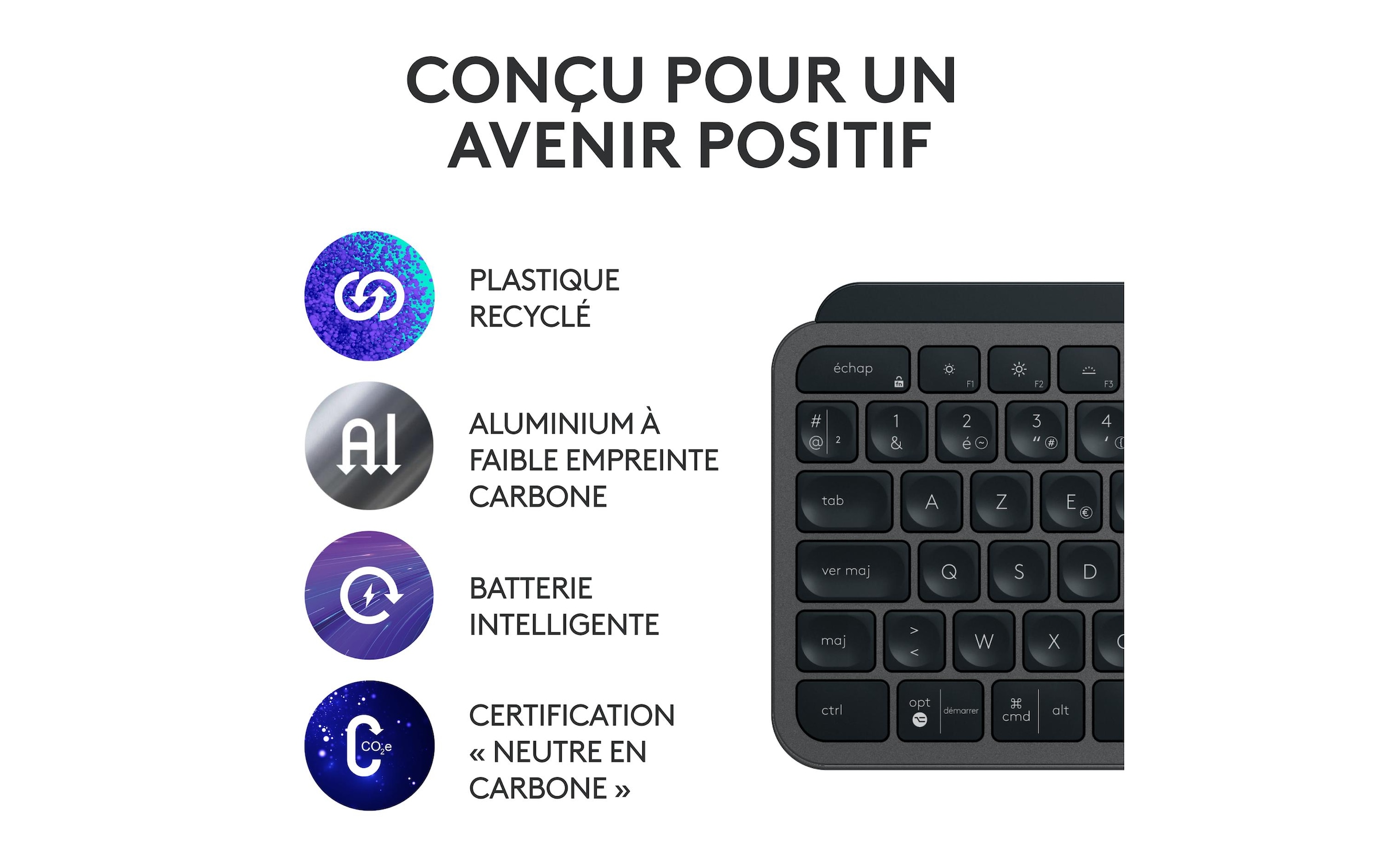 Logitech Tastatur- und Maus-Set »MX Keys S Combo«