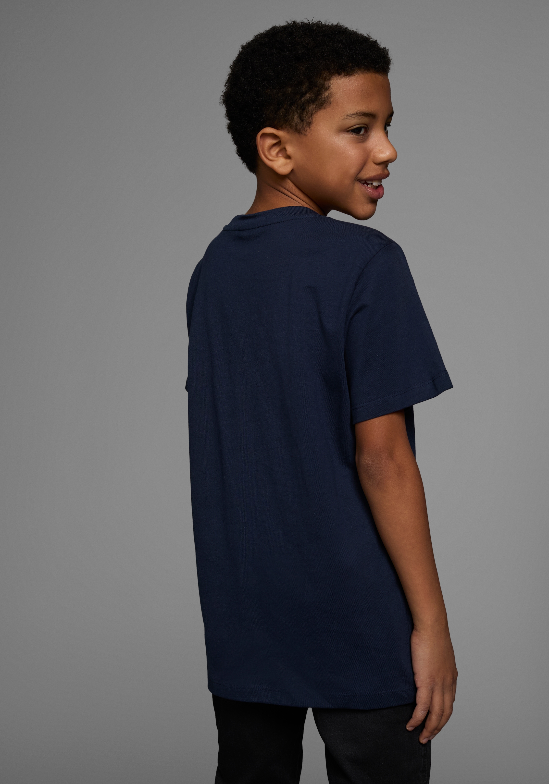 KIDSWORLD T-Shirt »ER WAR`S«, Kurzarm, mit Rundhalsausschnitt, mit Aufdruck, aus Baumwolle