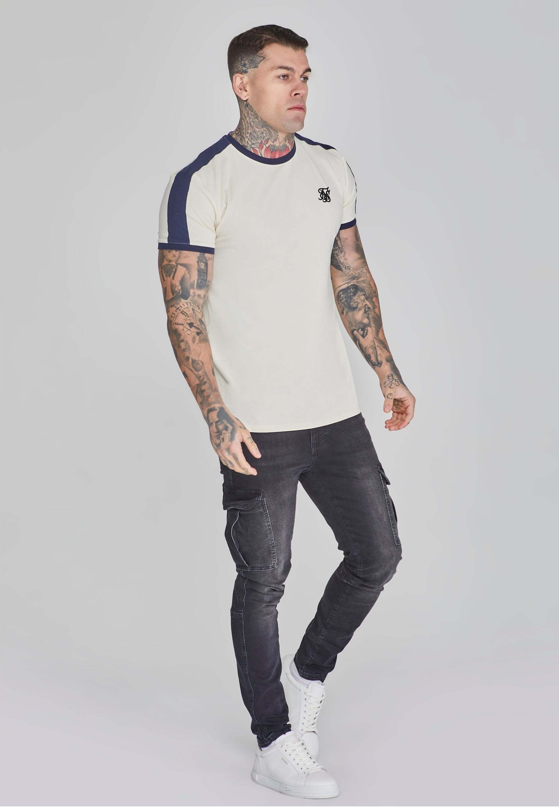 Siksilk T-Shirt »Siksilk T-Shirt Ringer T-Shirt«