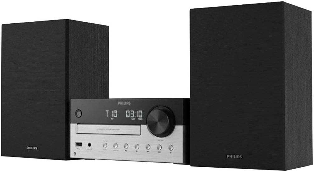 Philips Stereoanlage "TAM4505M2" (A2DP Bluetooth AVRCP Bluetooth Bluetooth Digitalradio (DAB+) UKW mit RDS 80 W)