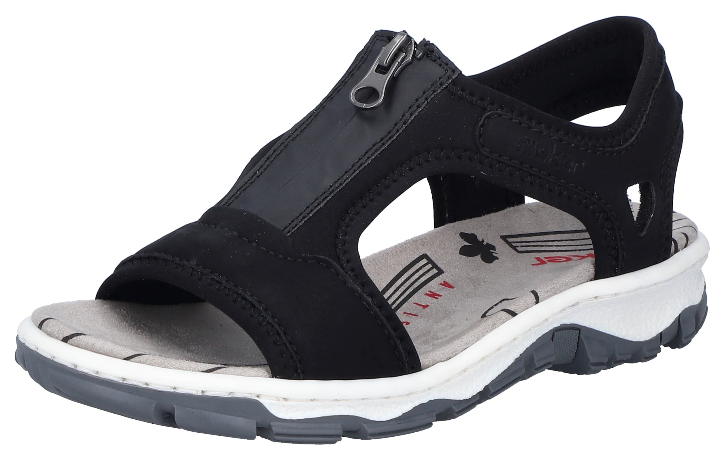 Sandale, Sommerschuh, Sandalette, in sportiver Optik