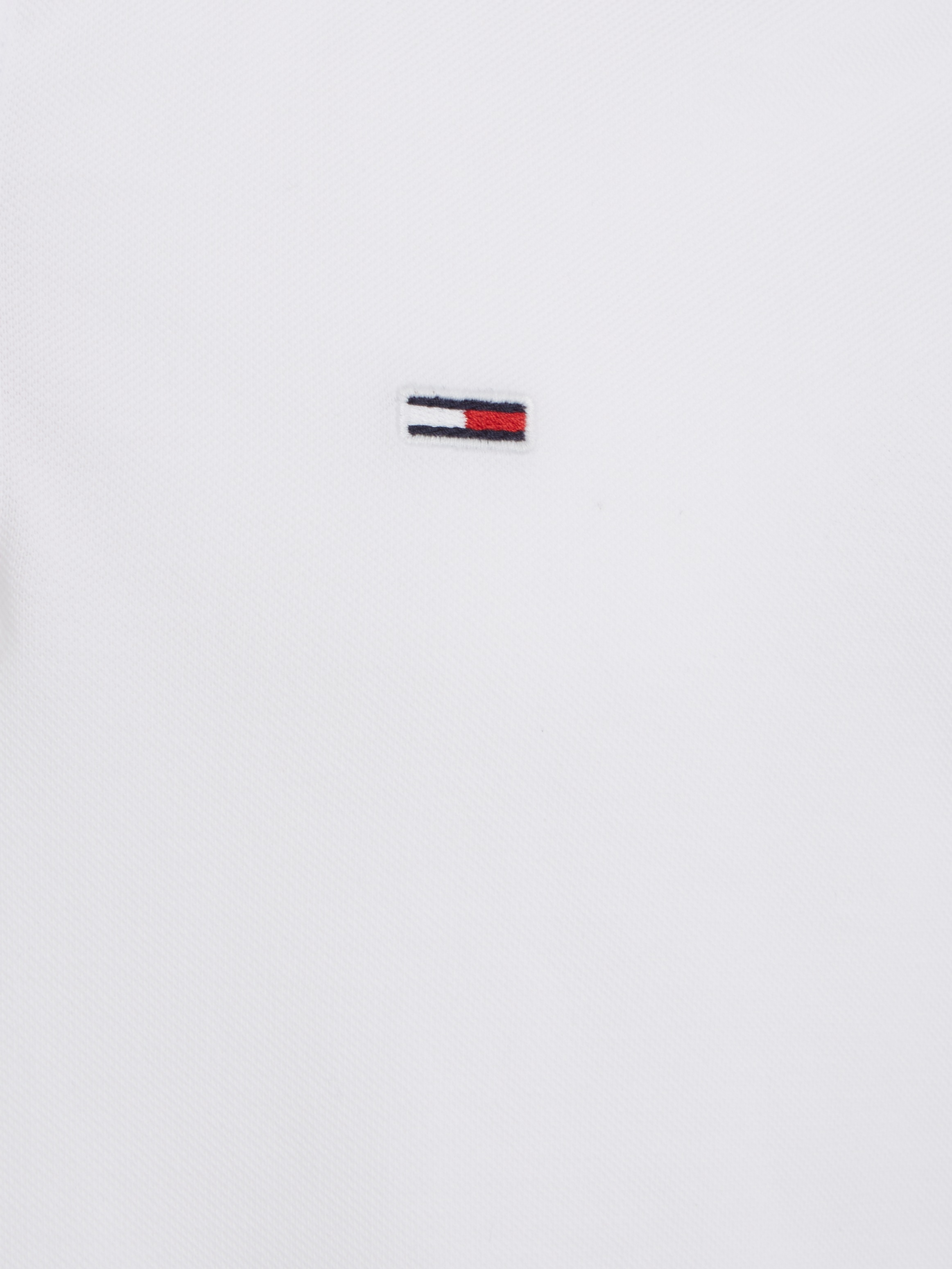 Tommy Jeans Plus Poloshirt »TJM SLIM PLACKET POLO EXT«, Grosse Grössen mit Logostickerei