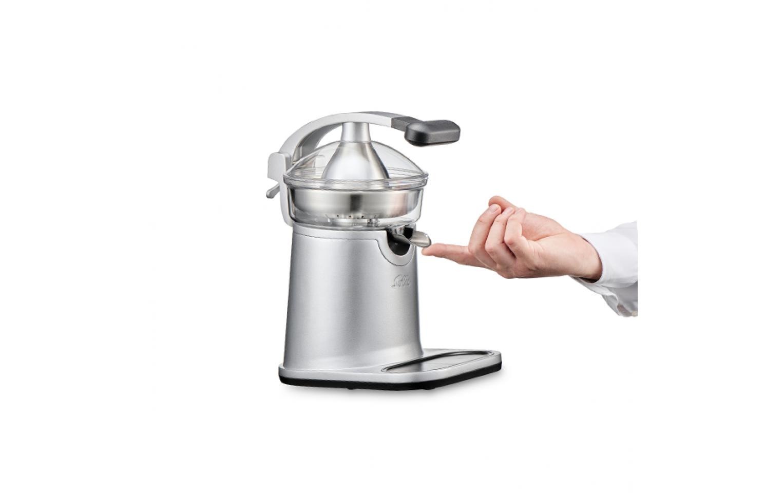 SOLIS OF SWITZERLAND Zitruspresse »Citrus Press Sta«, 230 W, Anti-Rutsch-Füsse, Edelstahlmesser, Saftauslauf