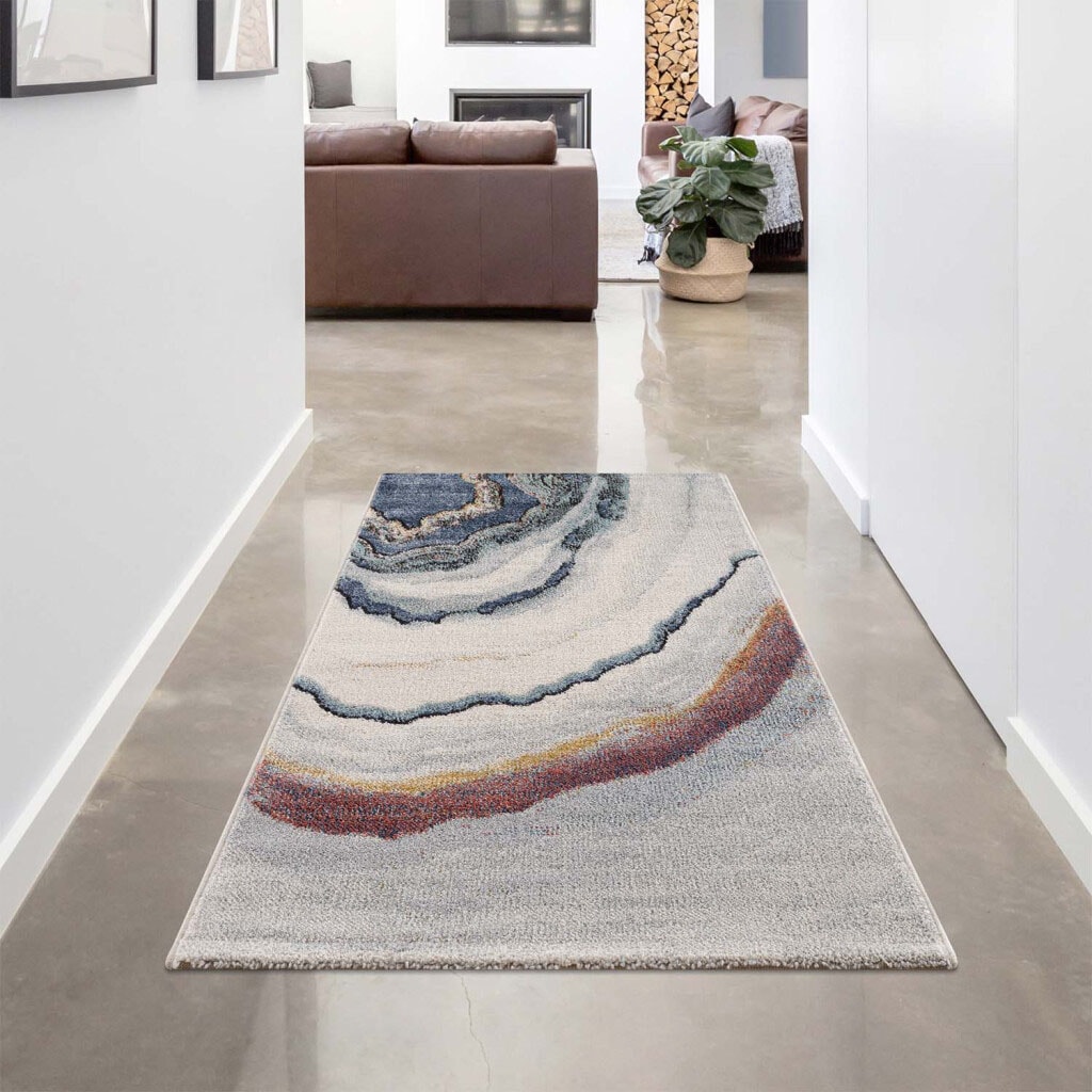 | Wohnzimmer kaufen & Schlafzimmer Kurzflor, Carpet rechteckig, für ideal online Jelmoli-Versand Multicolor, »Mista Teppich Weich, 2531«, City