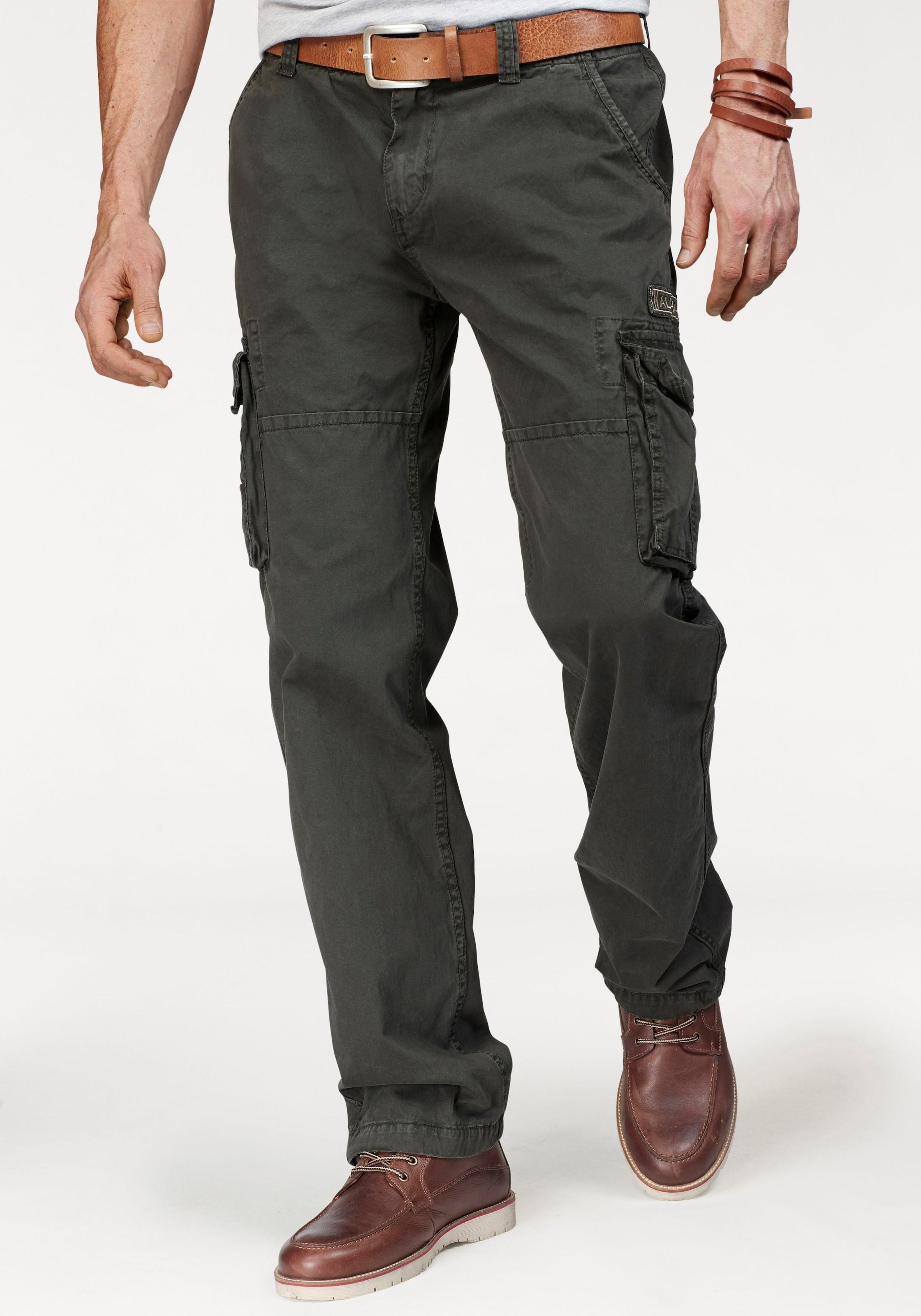 Alpha Industries Cargohose »Jet Pant«, mit seitlichen Cargotaschen und Kordelzug am Beinabschluss