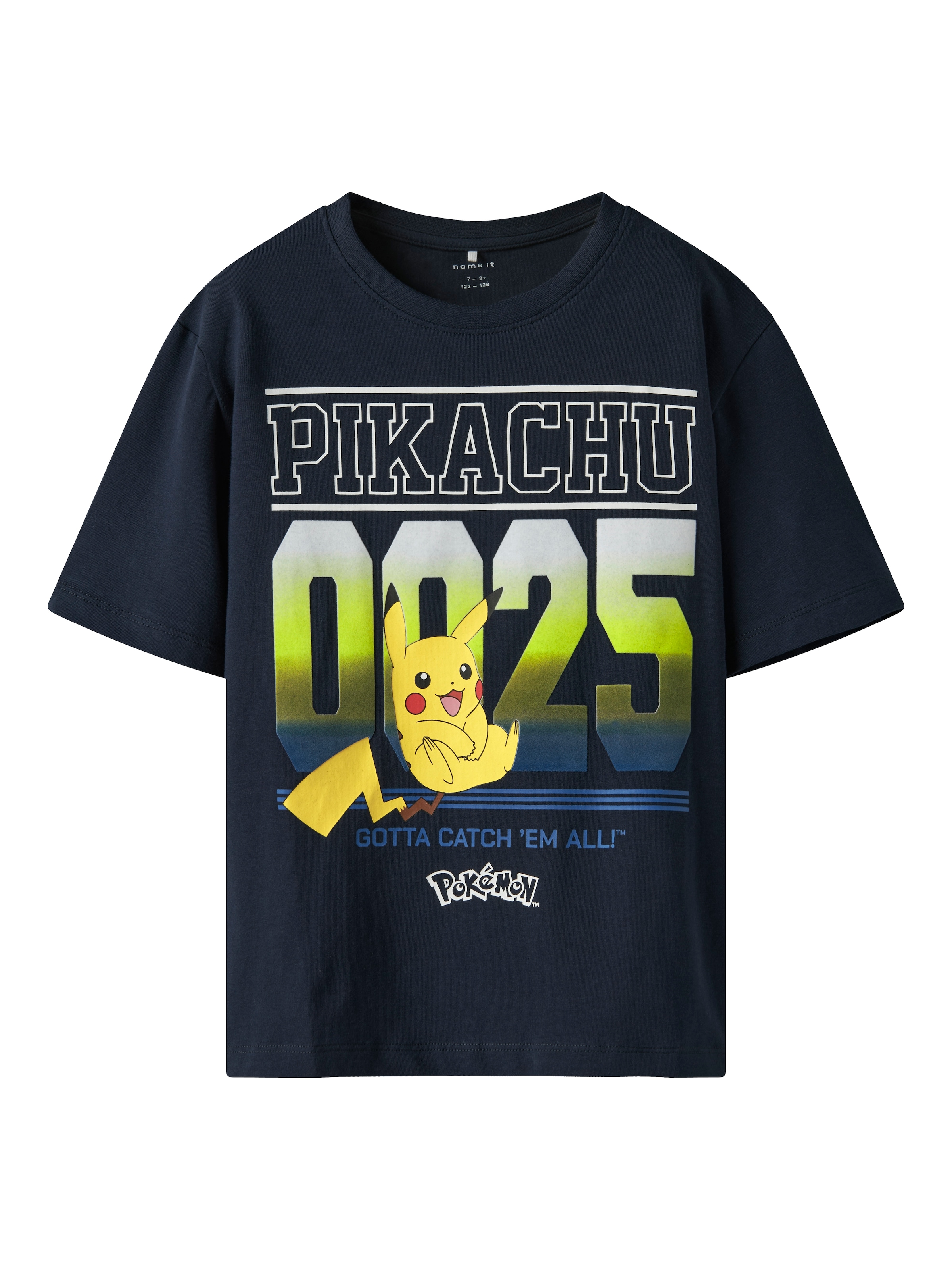 Name It T-Shirt »NKMMABR POKEMON NREG SS TOP BOX NOOS SKY«, mit grossem Pokémon-Frontmotiv