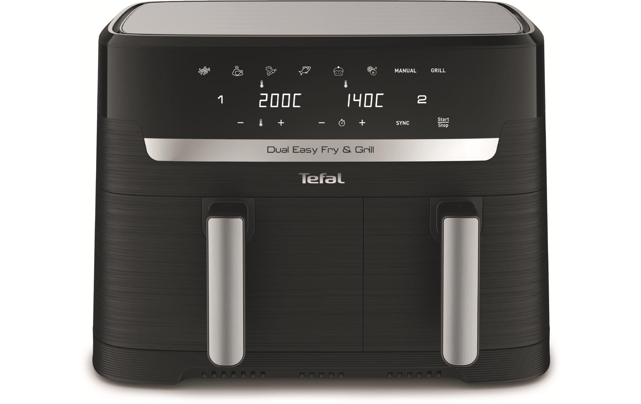 Tefal Heissluftfritteuse »Dual Easy Fry & Grill EY905N« 2280 W