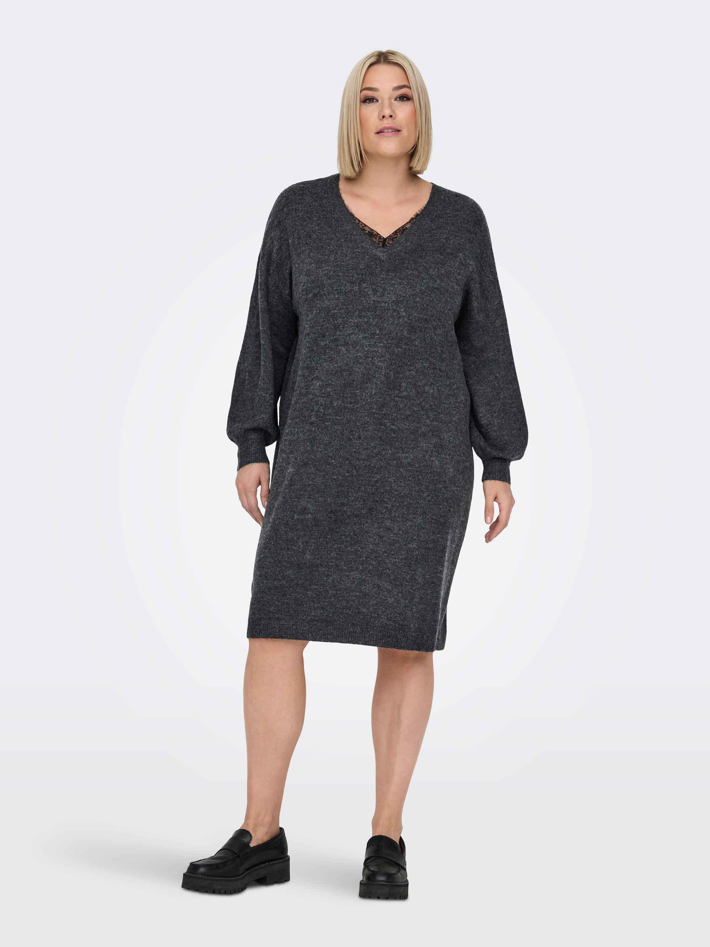 Strickkleid »CARMANIFESTA LS V-NECK DRESS KNT BF«