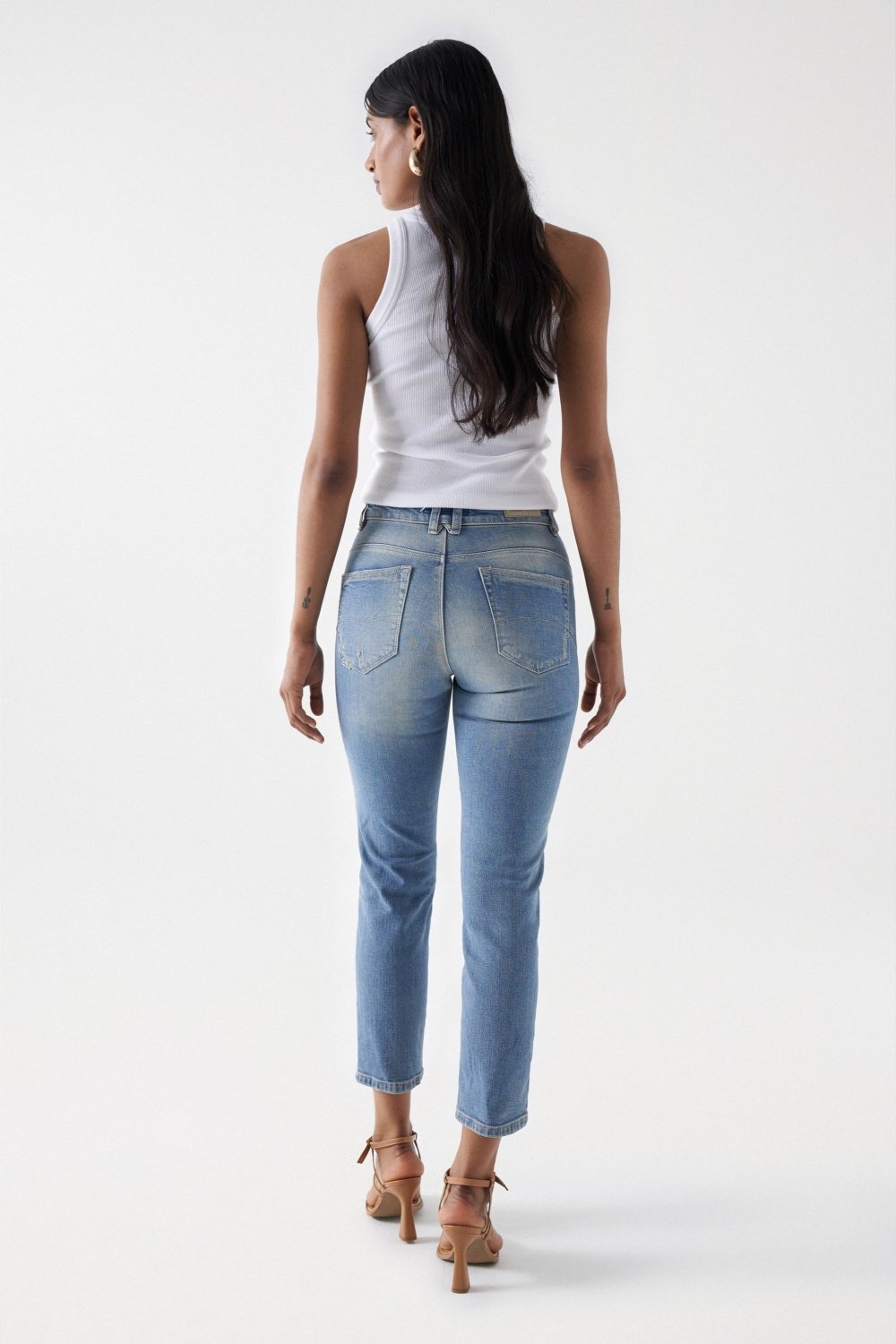 Salsa Slim-fit-Jeans »Salsa Jeans Jeans Faith Cropped Slim«