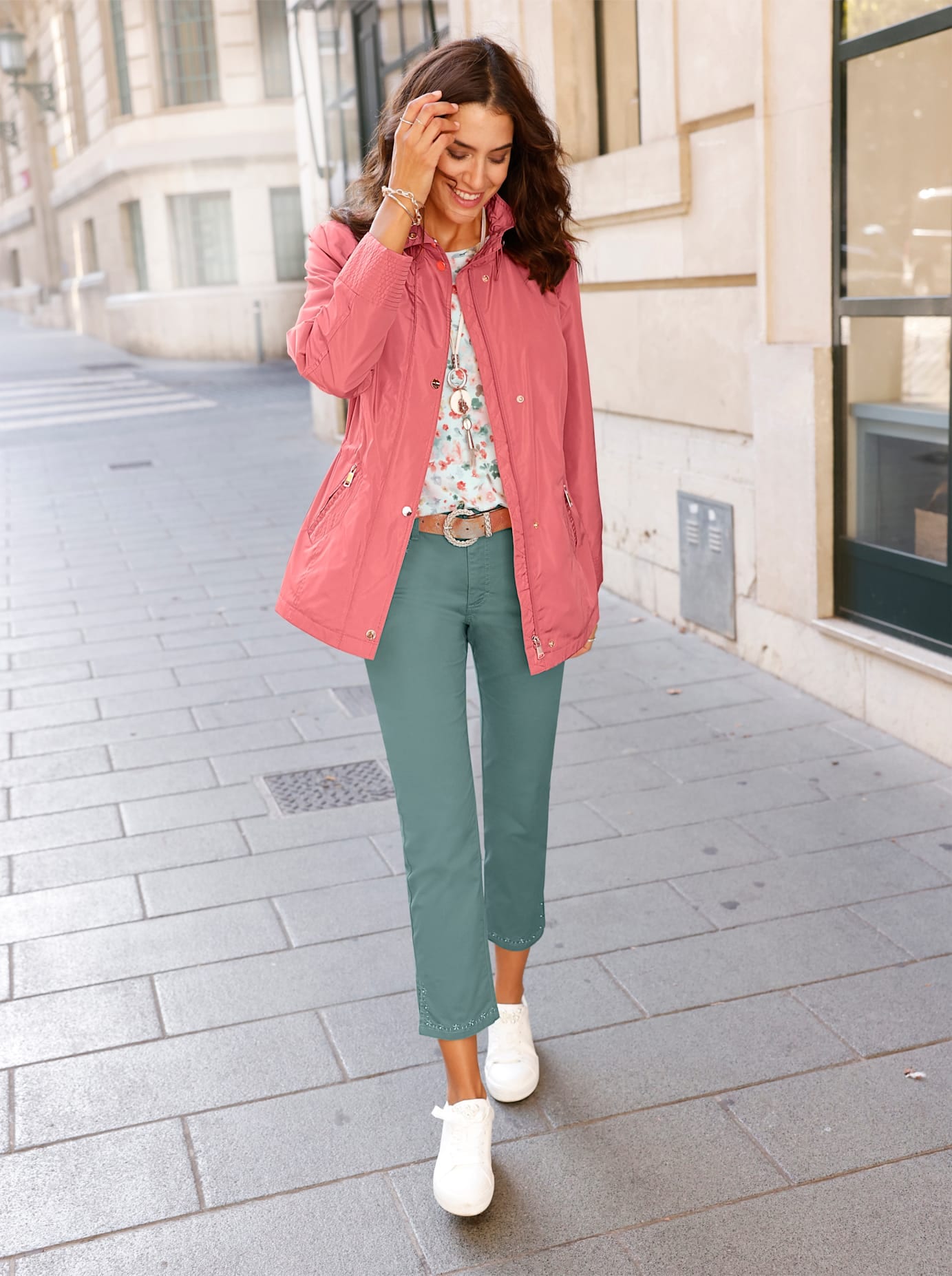Inspirationen Langjacke ohne Kapuze