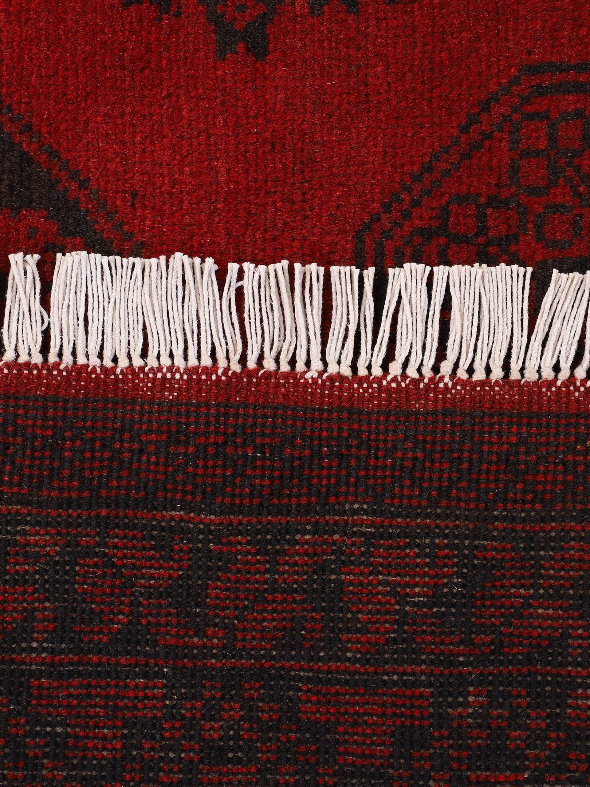 Woven Arts Orientteppich »Afghan Akhche«, rechteckig, 10 mm Höhe, handgeknüpft, reine Wolle für ein warmes Raumklima