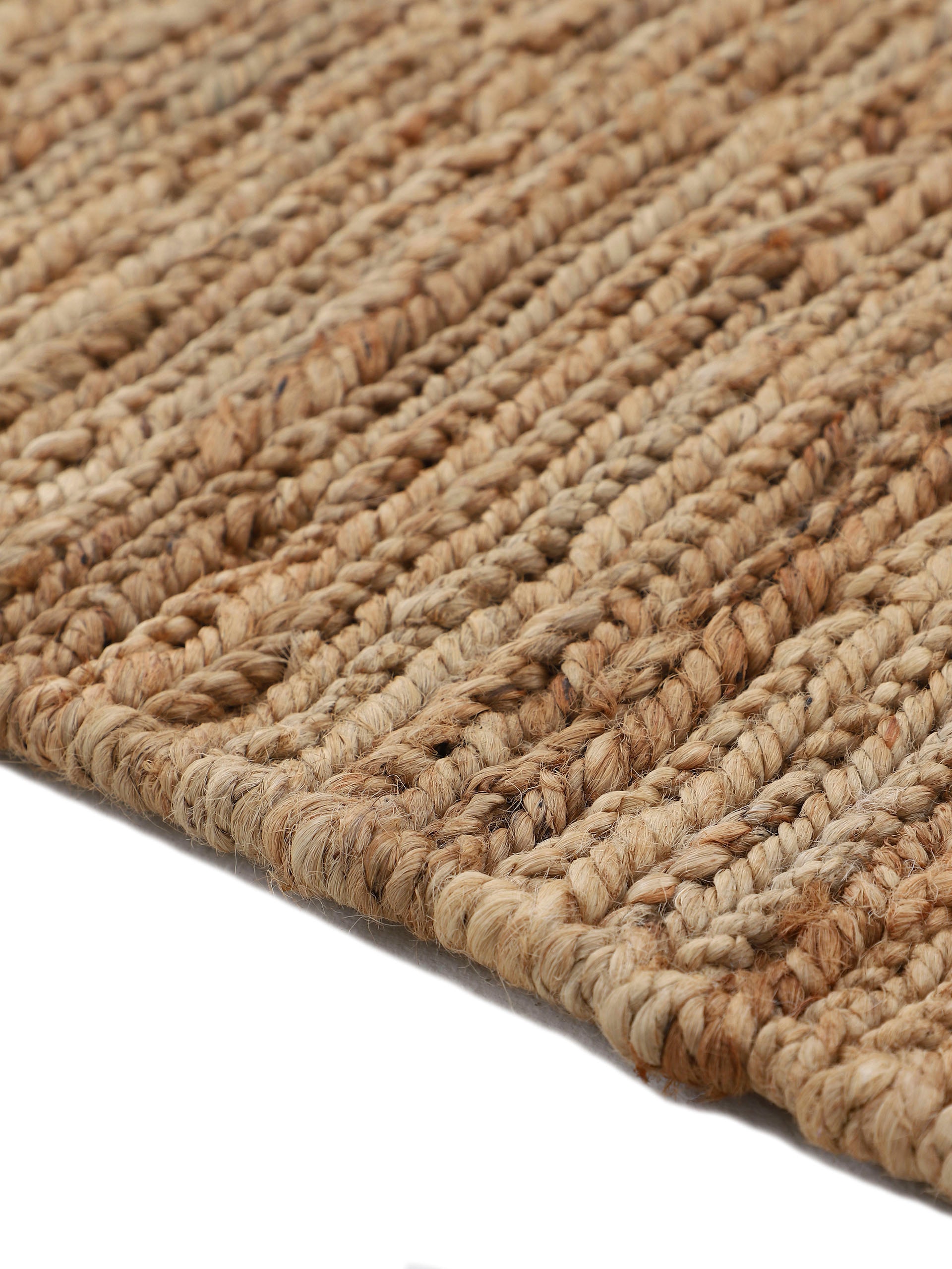 carpetfine Teppich »Nala, Juteteppich aus Naturfaser«, rechteckig, 9 mm Höhe, aus 100% Jute, viele Grössen und Formen, quadratisch, rund, Läufer