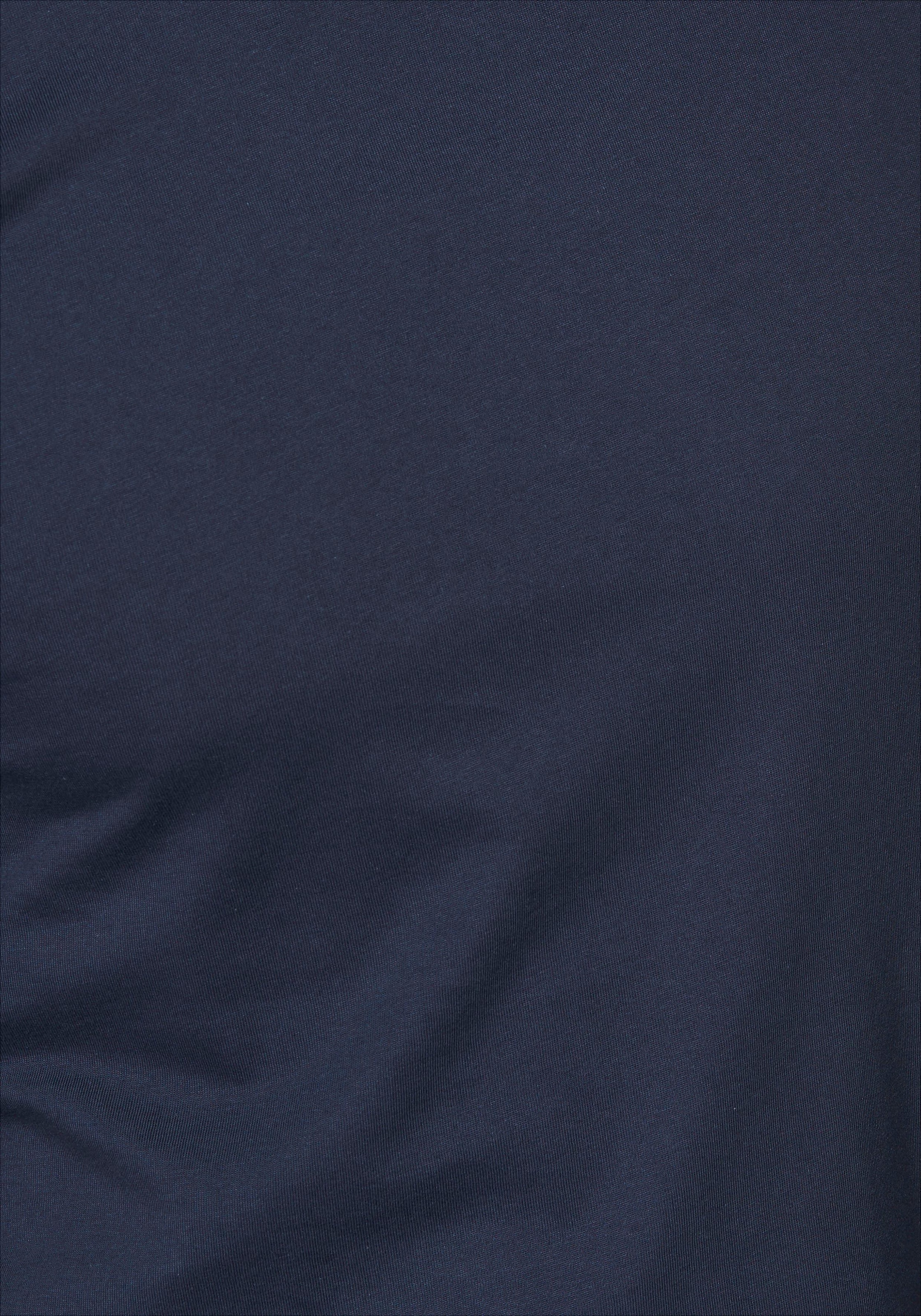 Man's World Langarmshirt, (Packung, 3 tlg., 3er-Pack), aus reiner Baumwolle