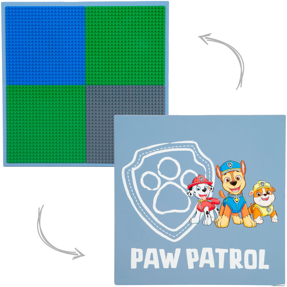roba® Kindersitzgruppe »Paw Patrol«, (Set), mit Tisch und Sitzhocker
