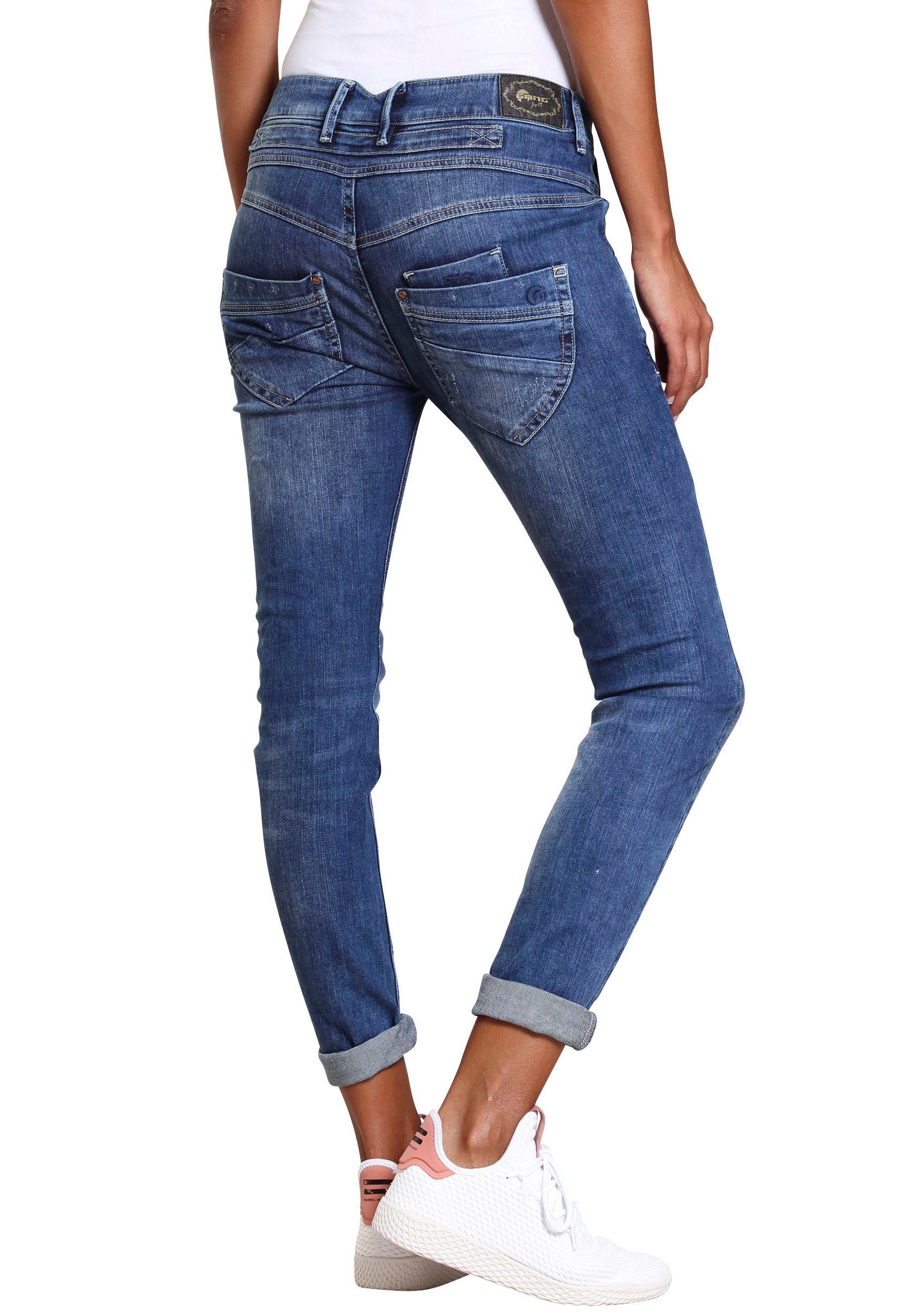 bei besonderem »94MARGE«, 4-Knopf-Verschluss Jelmoli-Versand Schweiz shoppen online Slim-fit-Jeans mit GANG