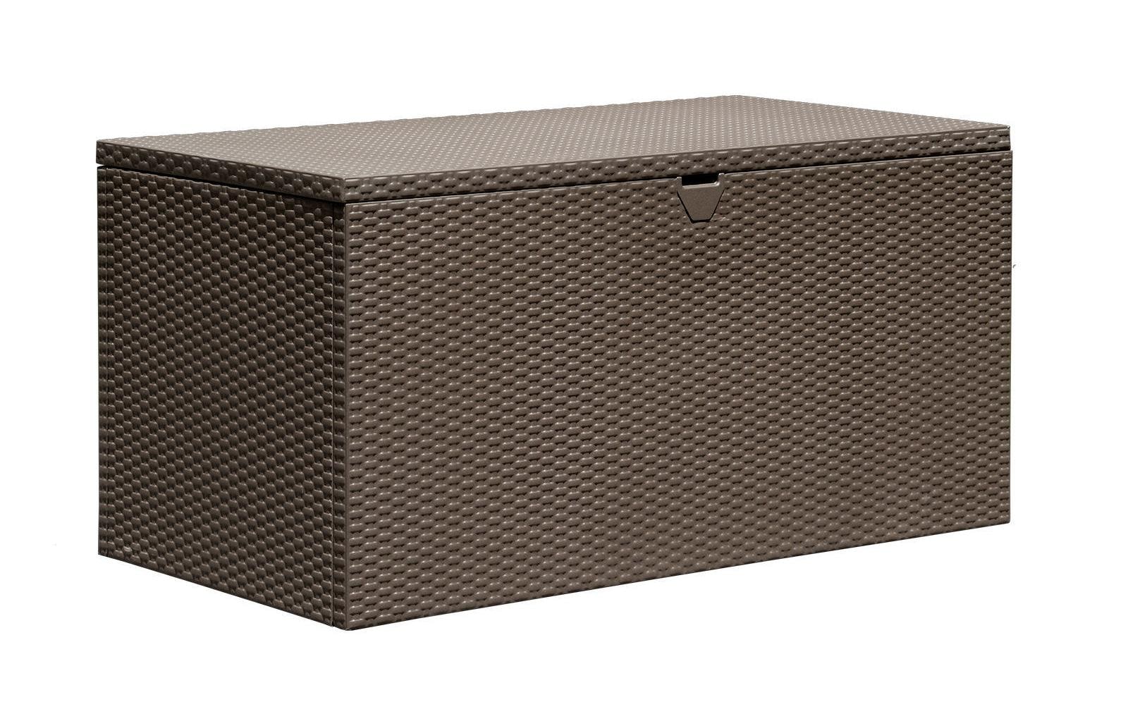 SPACEMAKER Gartenbox »133x70x65 cm Metall, espresso«