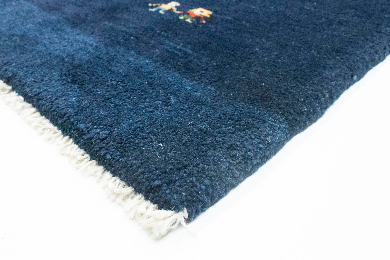 morgenland Wollteppich »Gabbeh Teppich handgeknüpft handgeknüpft kaufen Jelmoli-Versand rechteckig, online | dunkelblau«