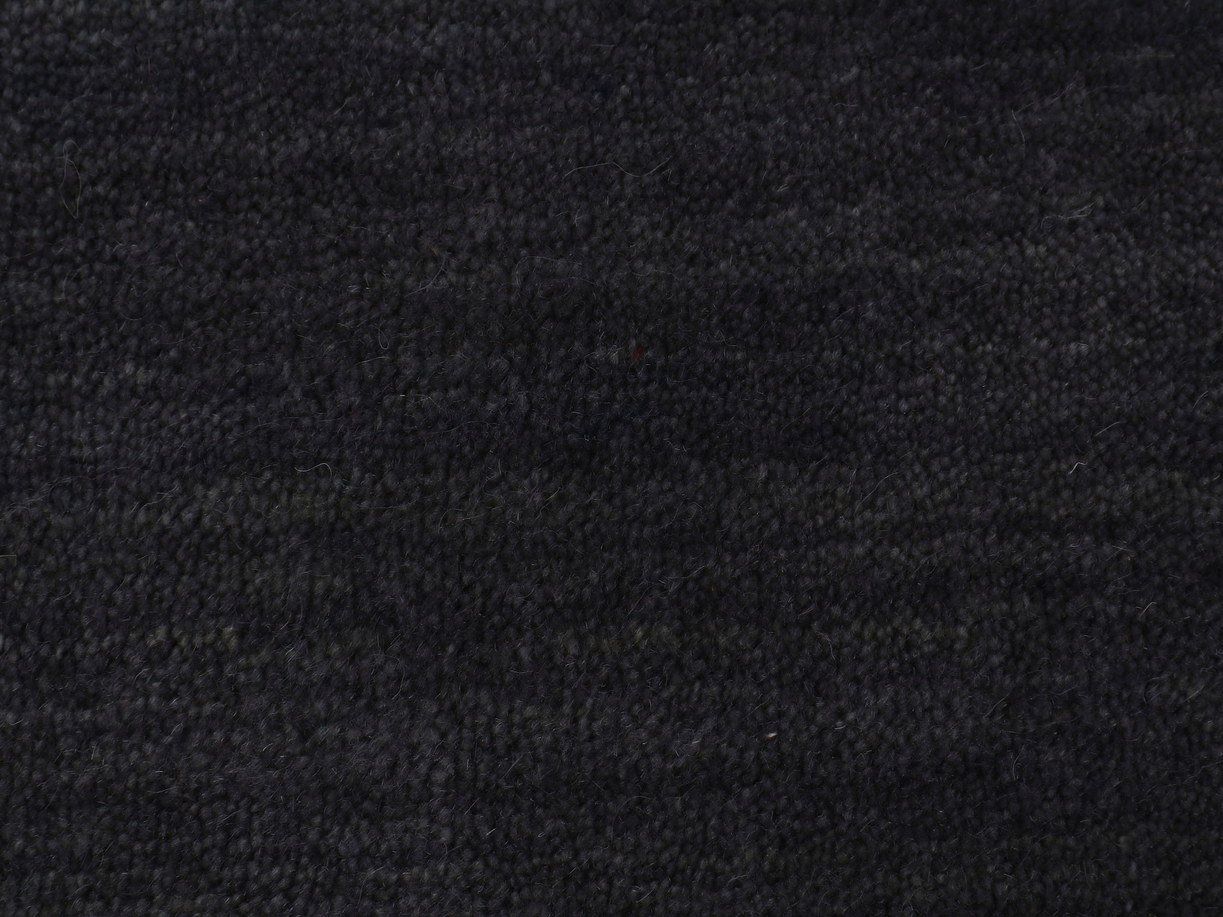 carpetfine Wollteppich »Gabbeh Uni«, rund, 15 mm Höhe, reine Wolle handgewebt, Gabbeh Tiermotiv warmes Raumklima viele Grössen