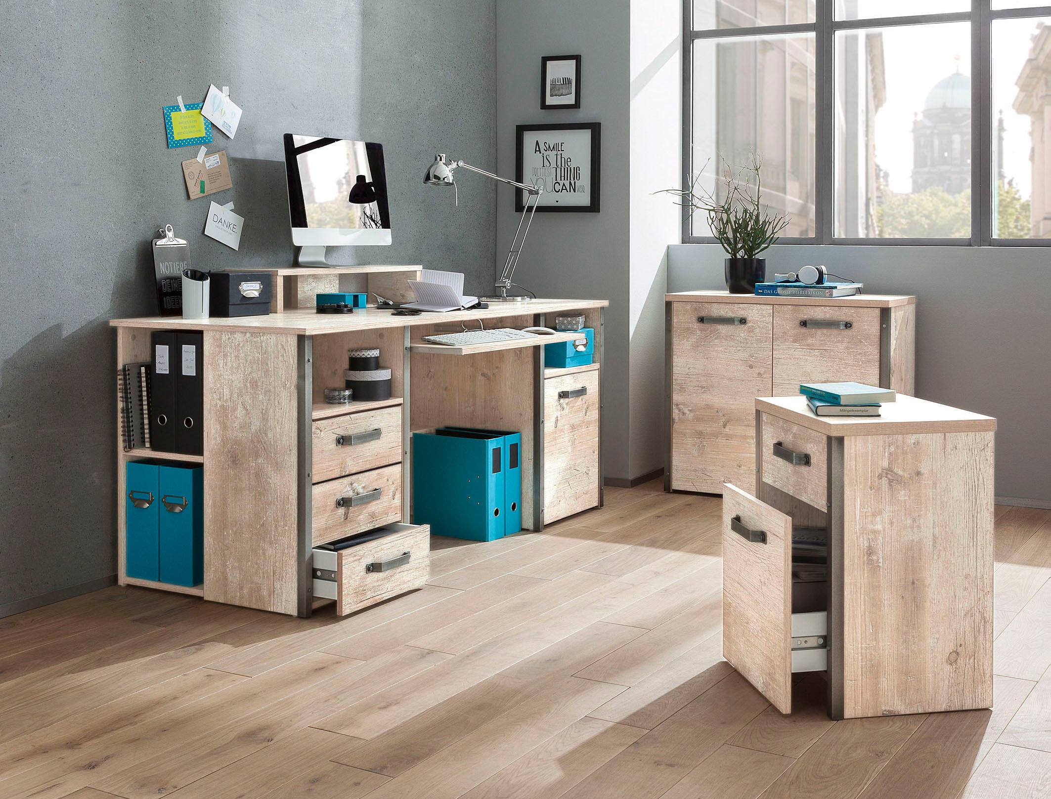Schildmeyer Aktenschrank "Harkon" Solide Verarbeitung - Dieses Produkt ist in Deutschland gefertigt