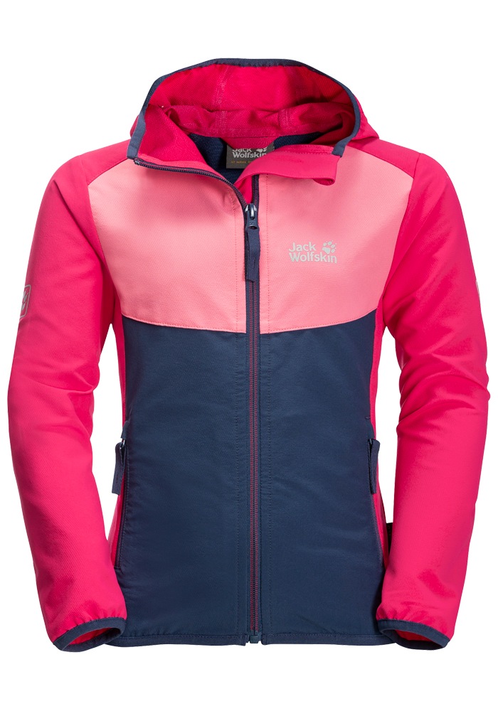 Jack Wolfskin Softshelljacke »TURBULENCE G«, mit Kapuze kaufen