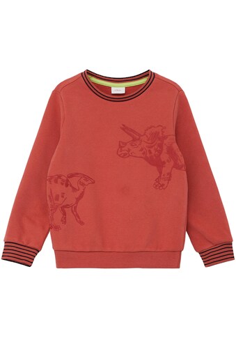 s.Oliver Junior Sweatshirt, mit Dinosauriermotiv kaufen
