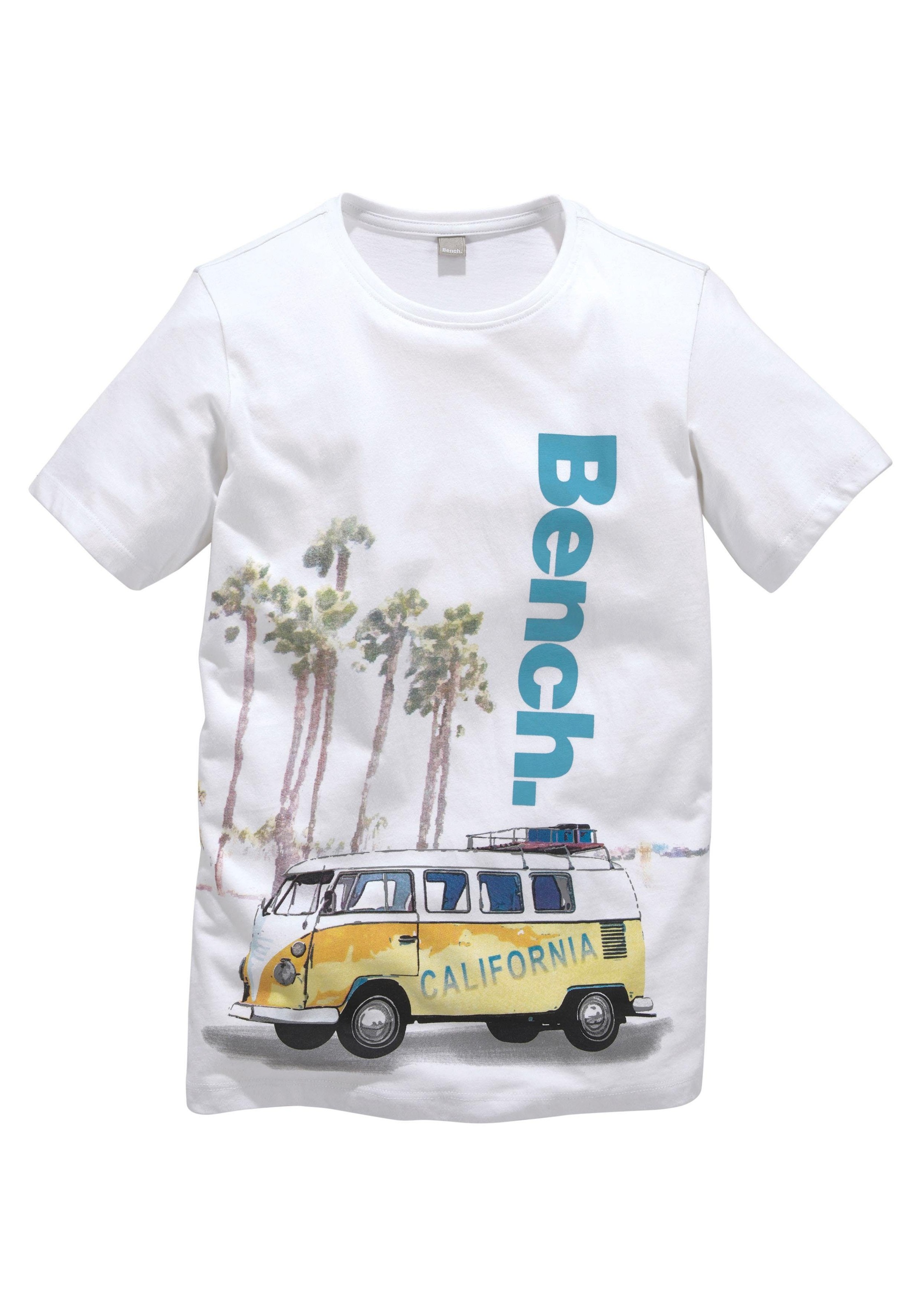✵ Bench. T-Shirt »CALIFORNIA«, Jelmoli-Versand | online Foto-Druck bestellen mit