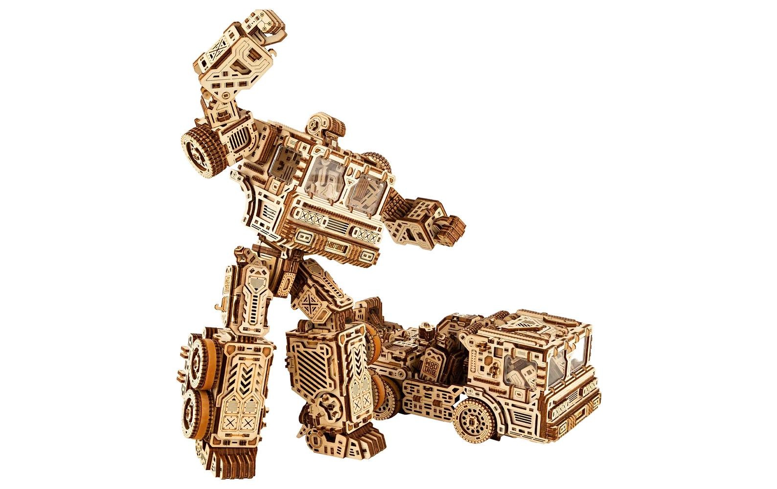 Spielbausteine "WoodTrick Timbertron Ultima"