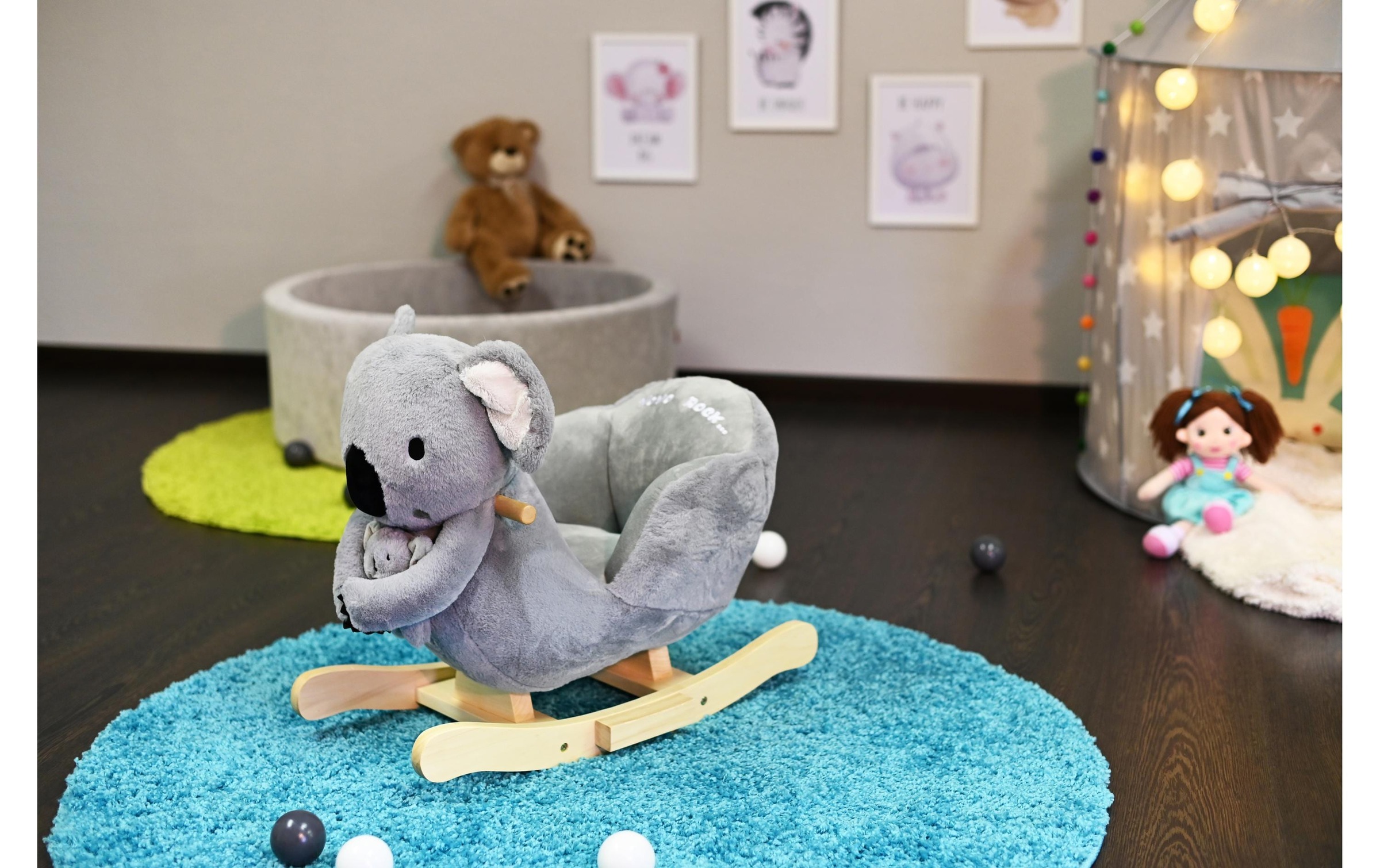 Knorrtoys® Schaukeltier »Koala«, (2 tlg.)