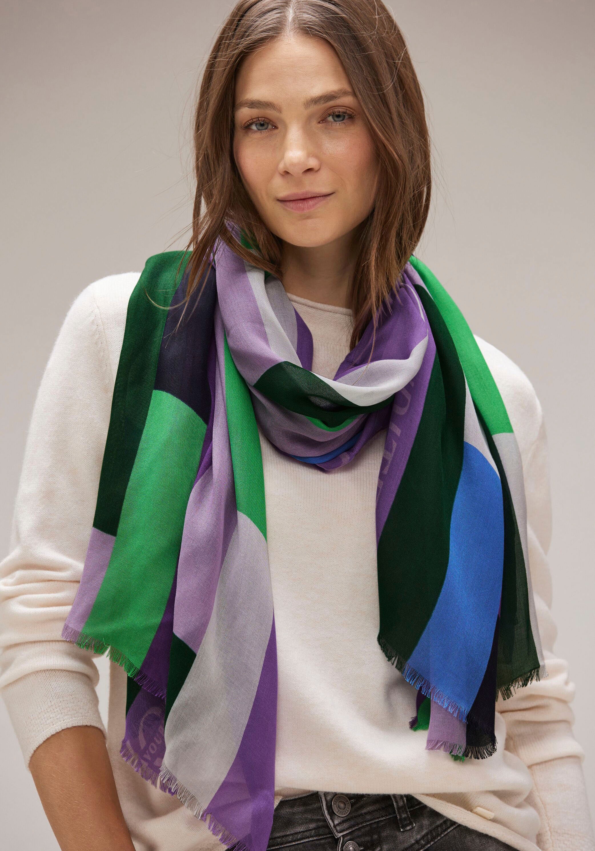 kaufen Schal, mit ONE STREET grafischem Jelmoli-Versand Muster bei online Schweiz