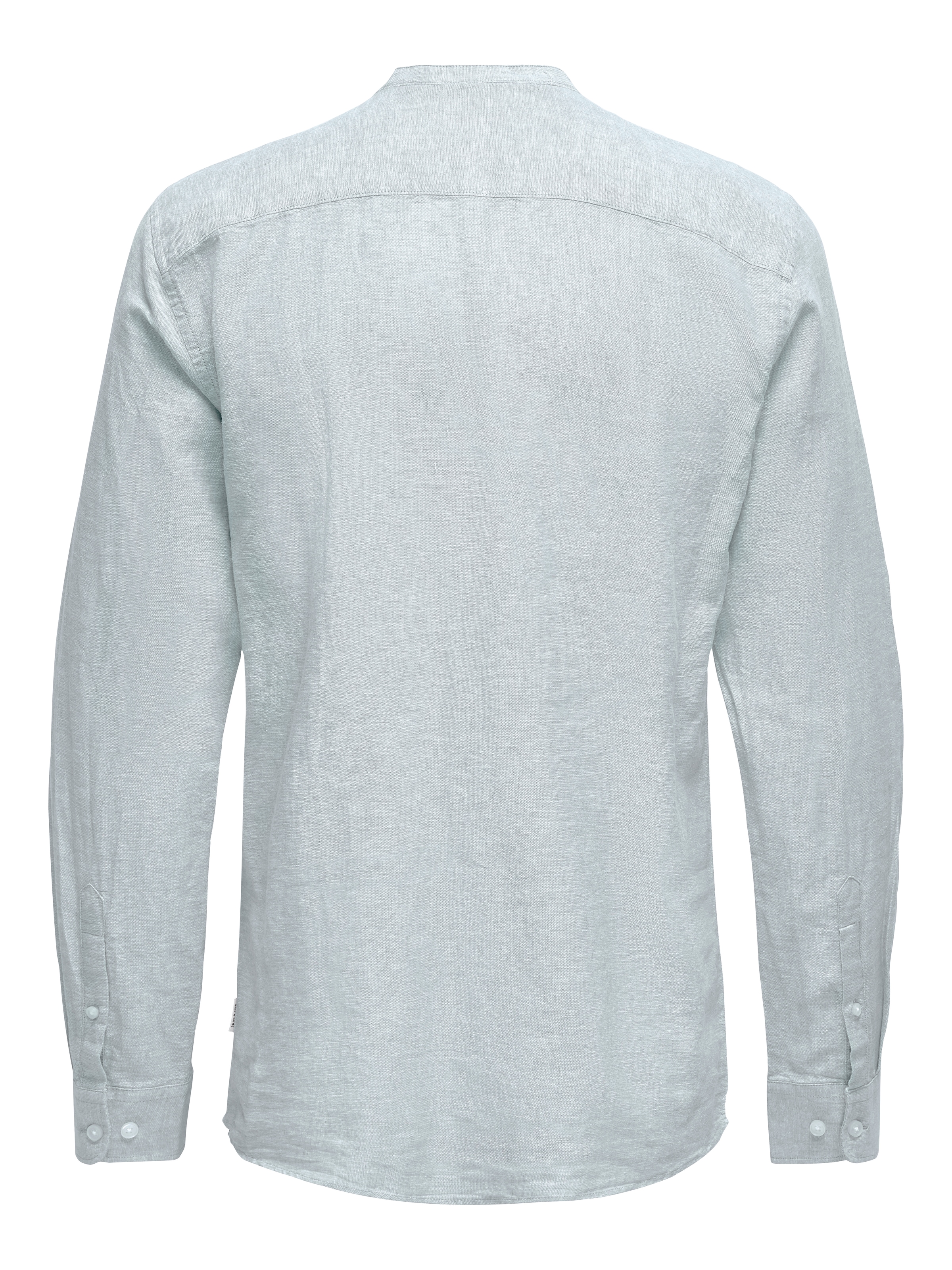 ONLY & SONS Langarmhemd »ONSCAIDEN LS SOLID LINEN MAO SHIRT NOOS«