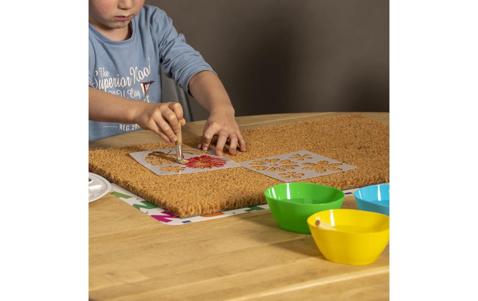 esschert design Fussmatte »Blumen, Set«, rechteckig, - mm Höhe