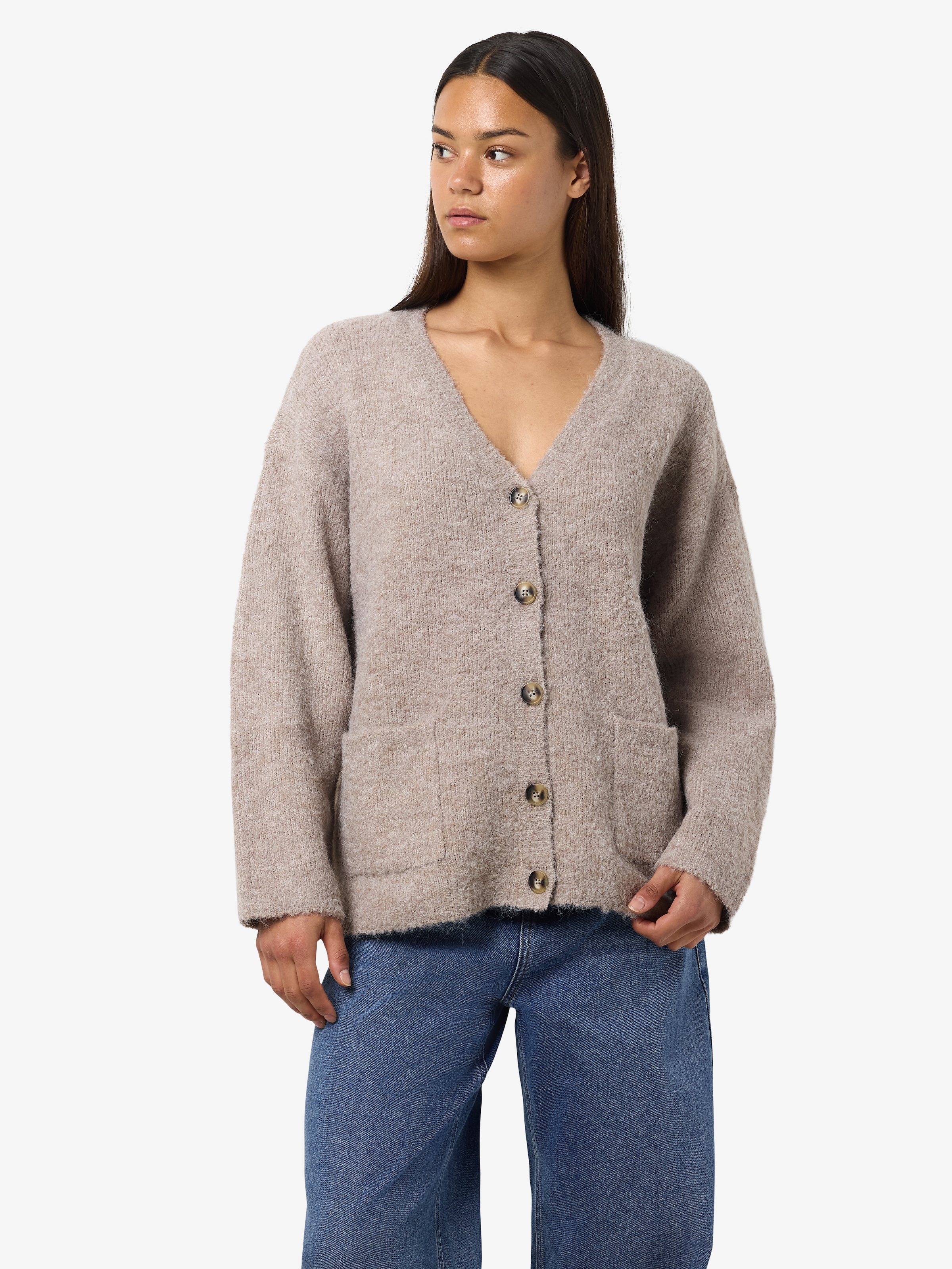 Noisy may Strickjacke »NMDOLLY L/S KNIT CARDIGAN FWD NOOS«