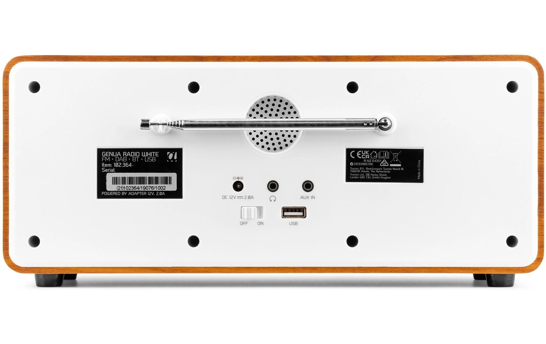 AUDIZIO Digitalradio (DAB+) »Genua«, (Digitalradio (DAB+)-FM-Tuner)