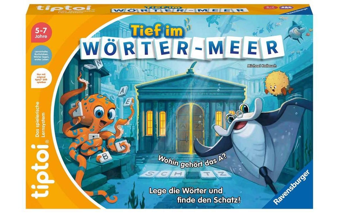 Ravensburger Spiel »tiptoi Tief im Wörter-Meer«