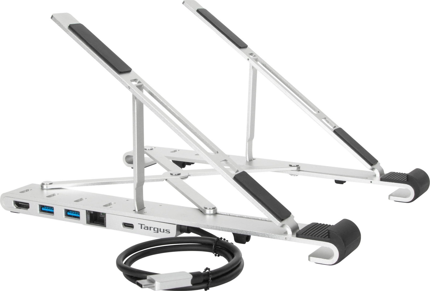 Targus Halterung »Portable Stand with Integrated Dock (USB-C)«, (1 St.)