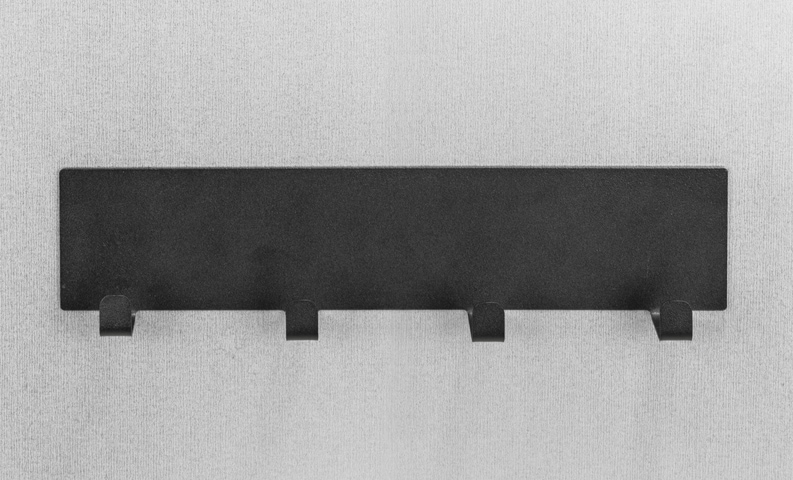 WENKO Hakenleiste »Modell Ima«, magnetisch, mit 4 Haken für Spültücher und Grillzubehör, ohne Bohren
