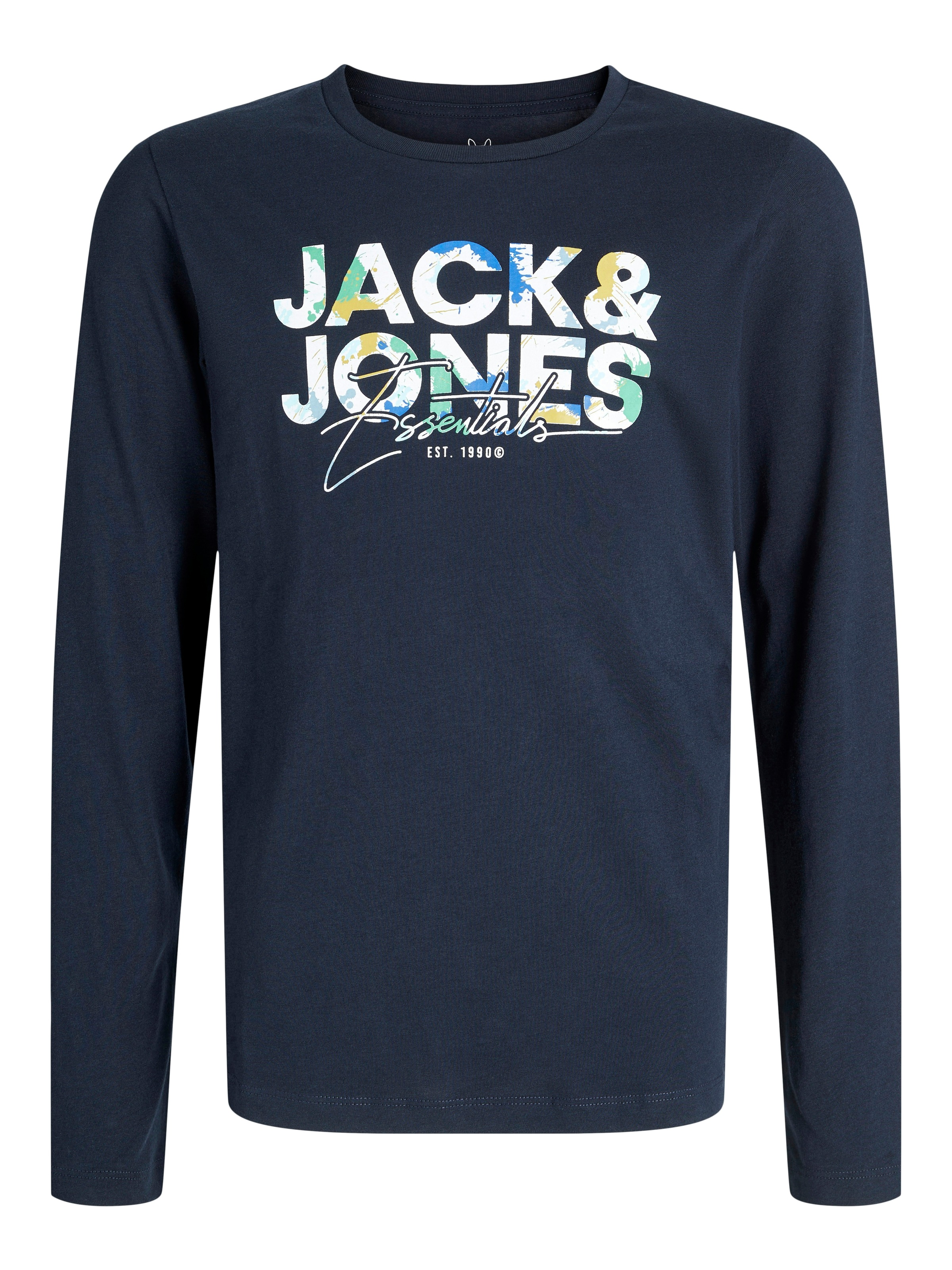 Jack & Jones Junior T-Shirt »JJGEPLAS TEE LS CREW NECK 2PK MP JNR«, (Packung, 2 tlg.)