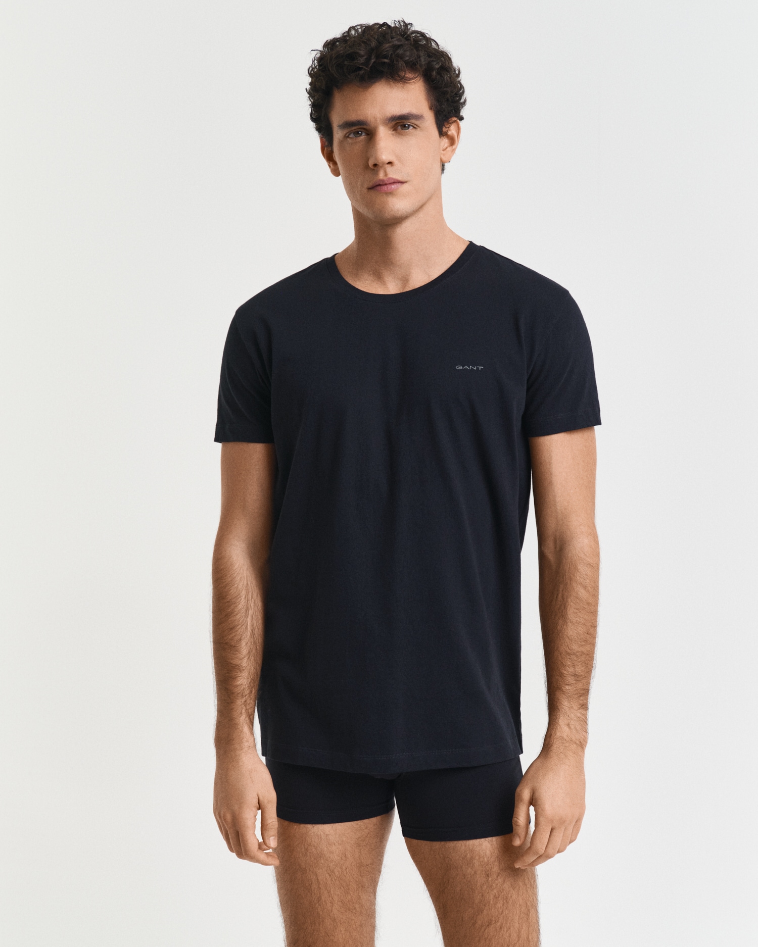 Gant Kurzarmshirt »C-NECK T-SHIRT 2-PACK«, Mit Rundhalsausschnitt