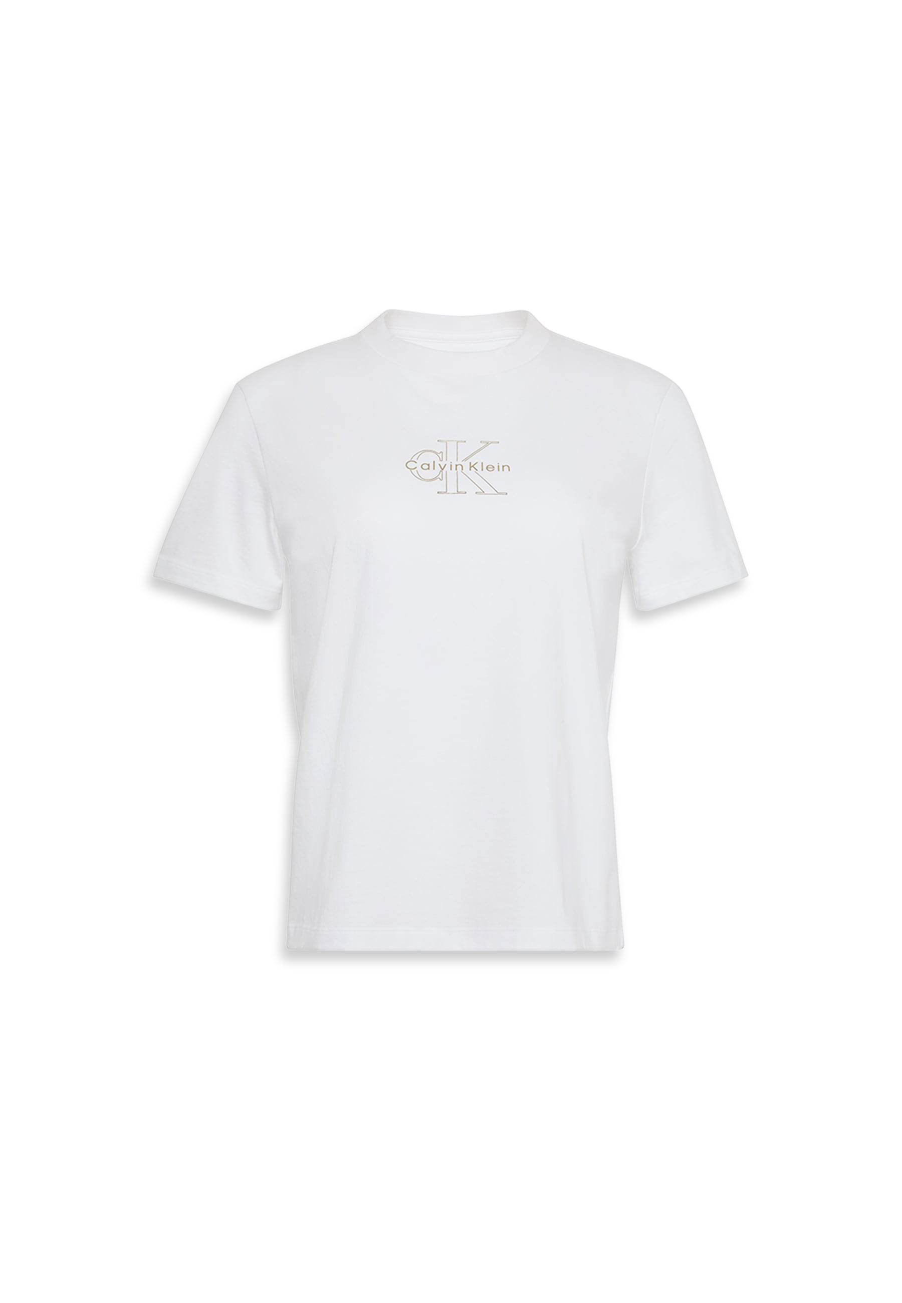 Calvin Klein Jeans T-Shirt »SS CLASSIC FOIL MONOLOGO TEE«, Mit Rundhalsausschnitt, regular fit