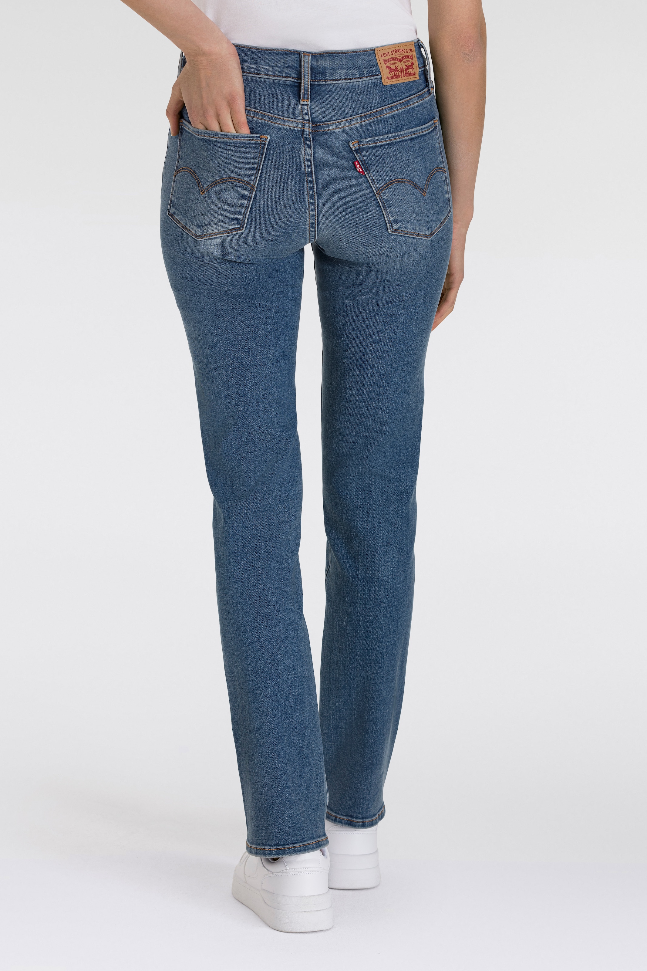 Levi's® Gerade Jeans »314 Shaping Straight«, mit Stretch