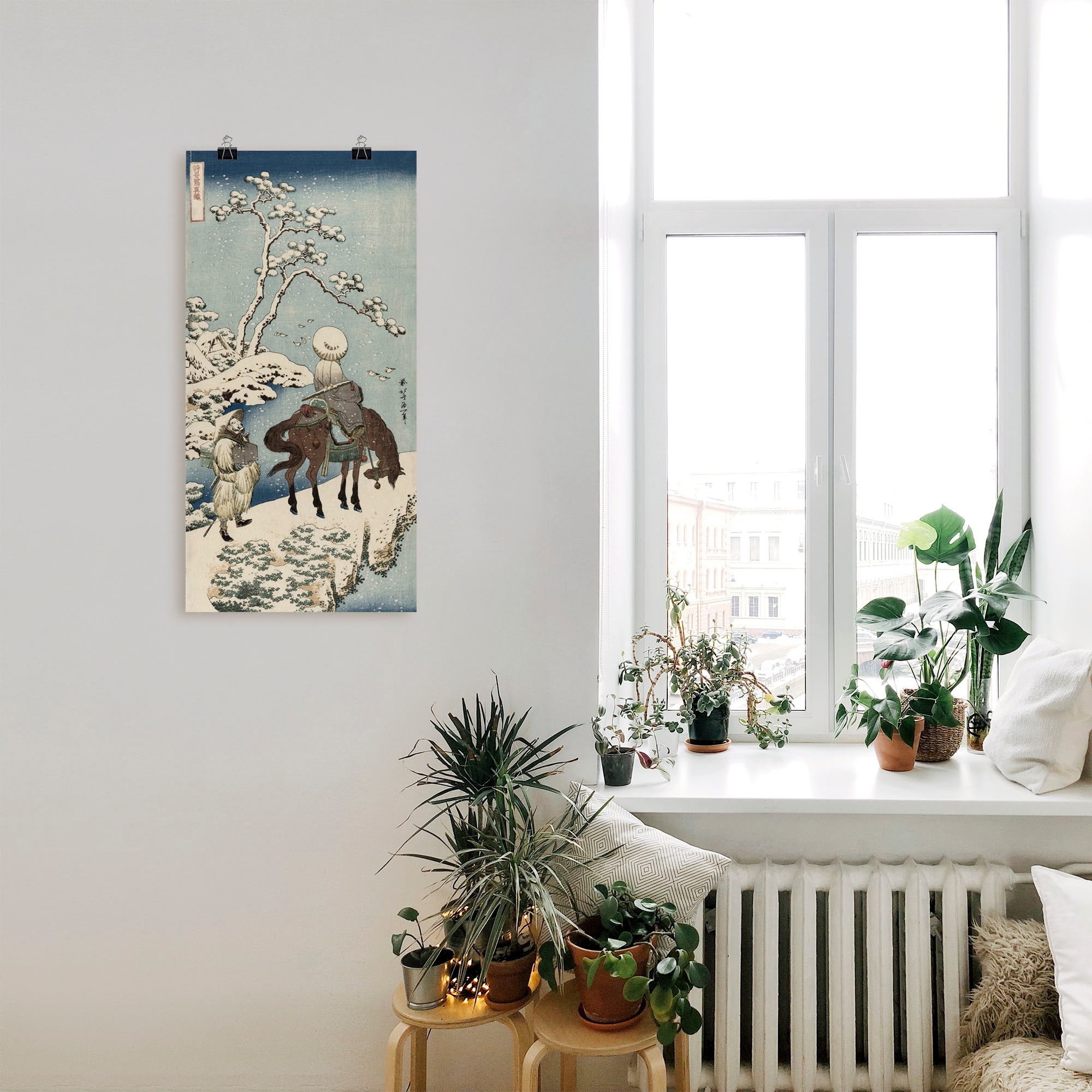 Artland Kunstdruck »Der chinesische Dichter Su Dongpo«, Mann, (1 St.), als Leinwandbild, Wandaufkleber oder Poster in versch. Grössen
