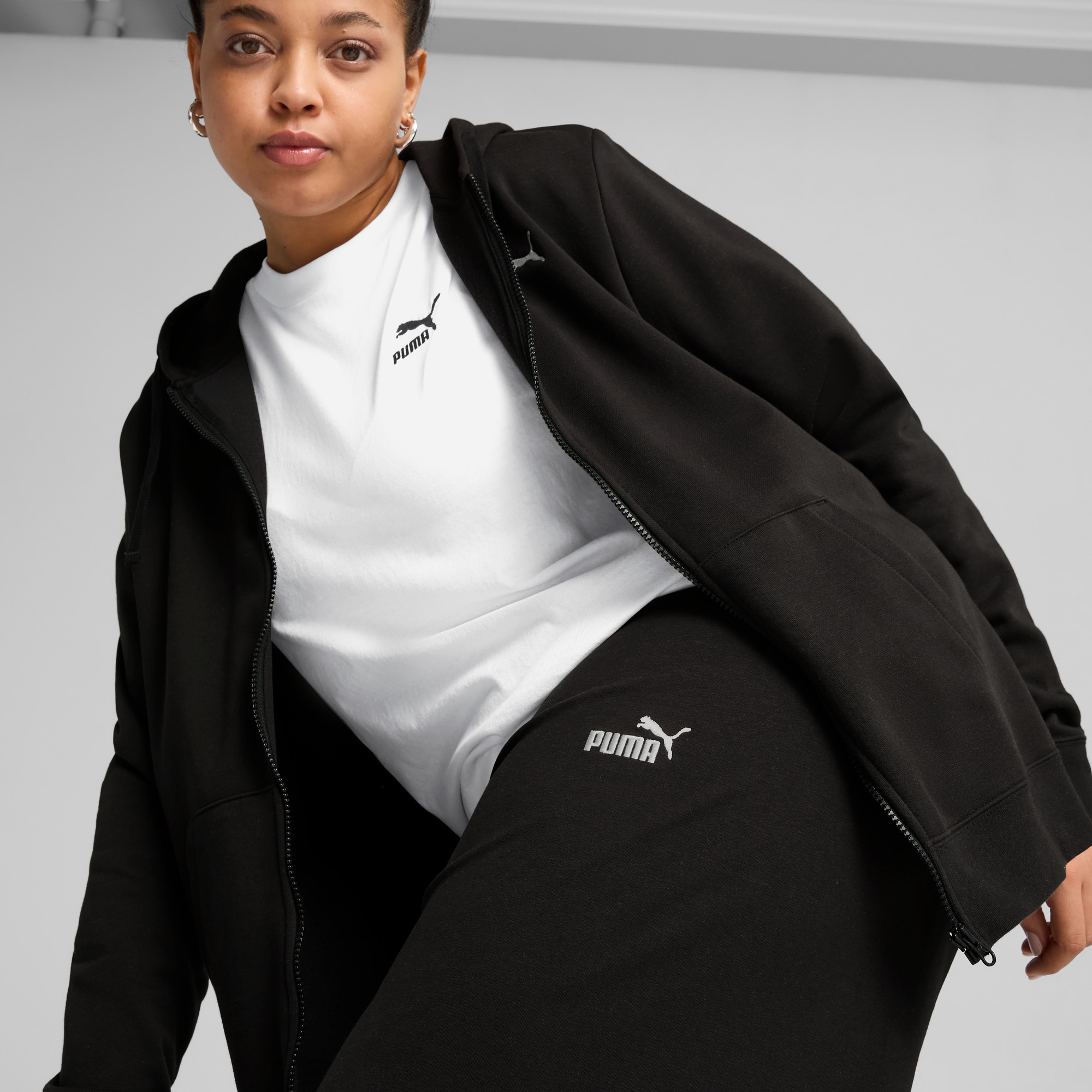 PUMA Leggings »ESS SMALL NO. 1 LOGO HIGH-WAIST STRAIGHT LEGGINGS«