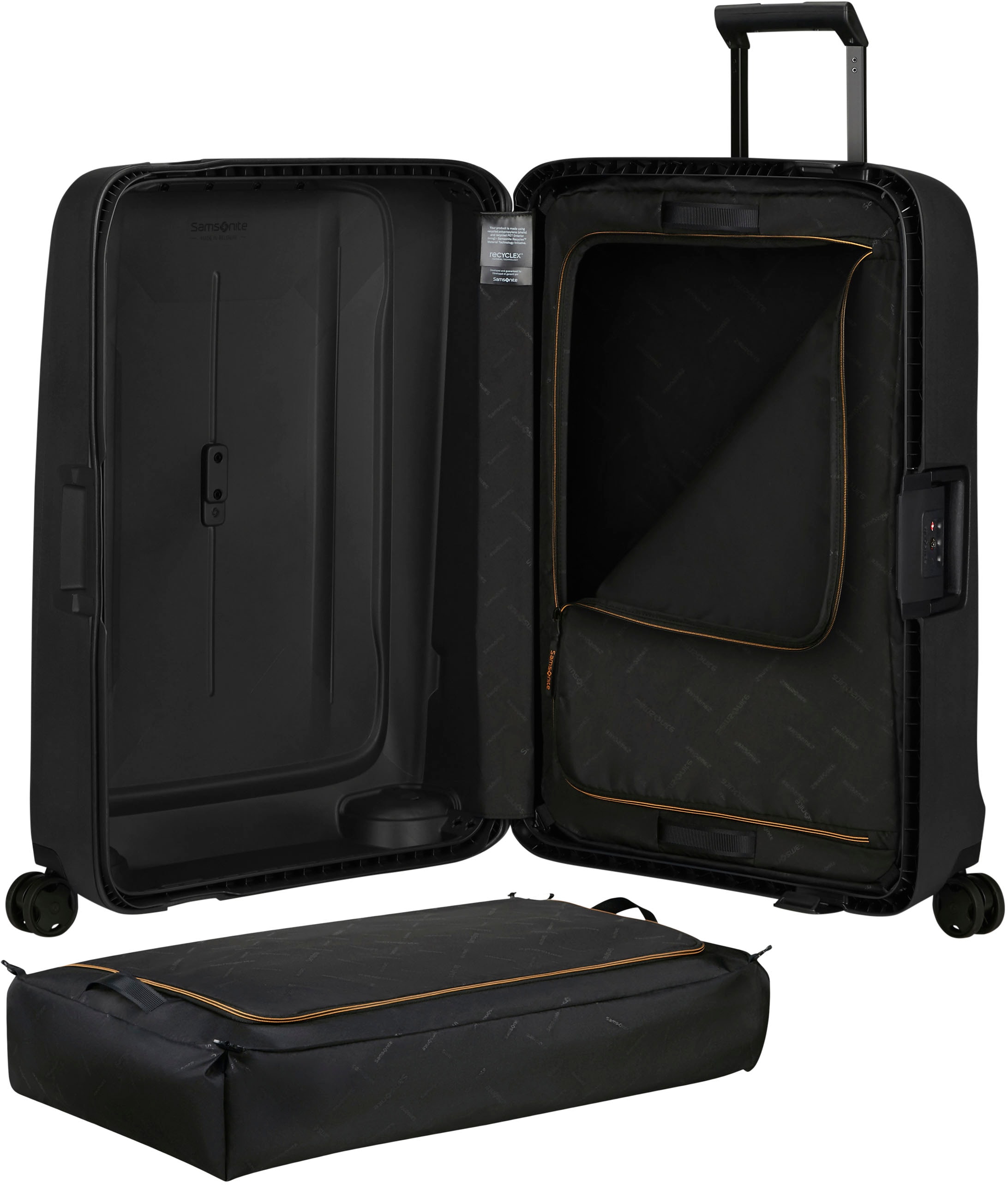 Samsonite Hartschalen-Trolley »ESSENS, verschiedene Grössen und Farben«, 4 Rollen, Reisekoffer Hartschalenkoffer Koffer für Flugreisen TSA-Schloss