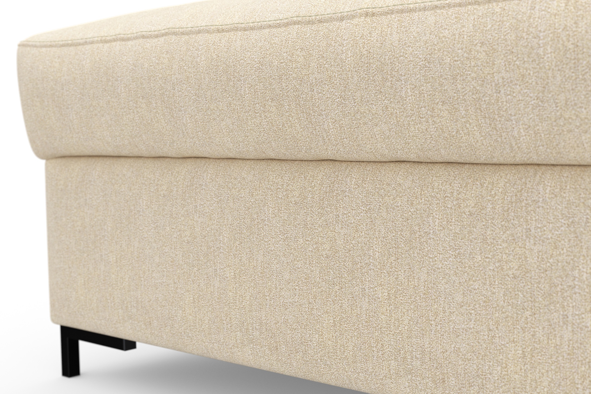 INOSIGN Wohnlandschaft »Balme, moderne Formensprache, zeitloses Design, U-Form«, Inkl. Zierkissen, wahlweise mit Bettfunktion