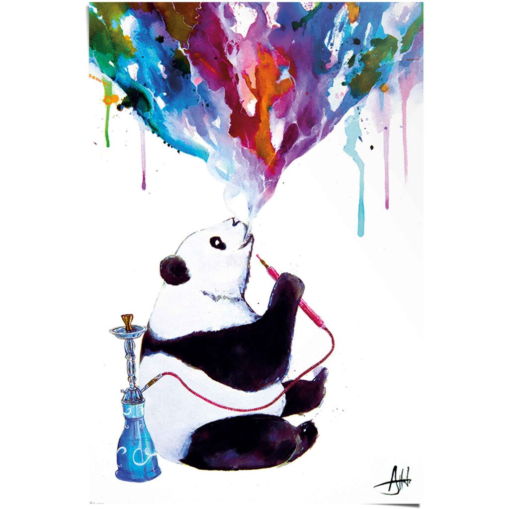 Reinders! Poster »Panda Shisha«, (1 St.)