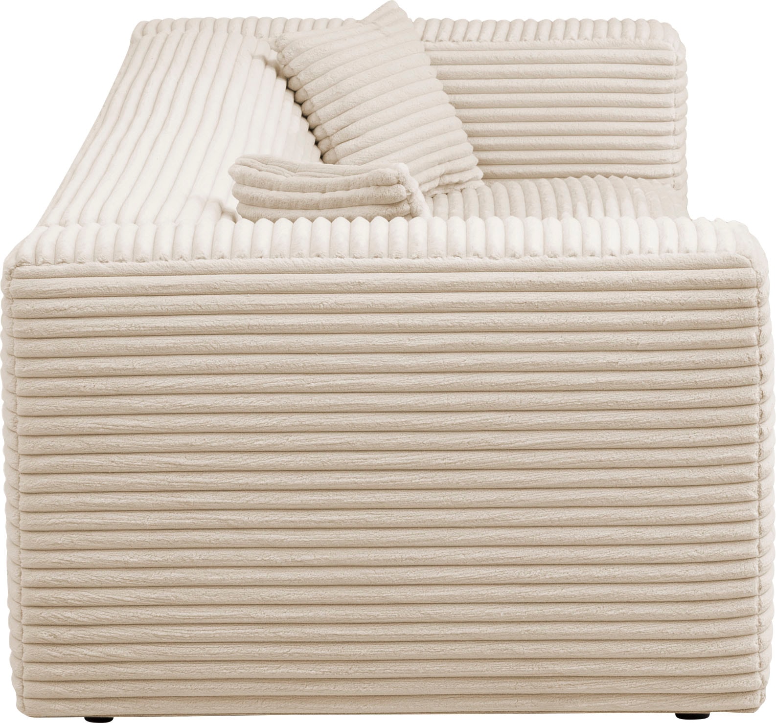andas 3-Sitzer »BAKELS, Couch in Cord oder Boucle-Stoff, Sofa im modernen Design«, bequemer Sitzkomfort,in 2 Stoffen und 8 Farben lieferbar