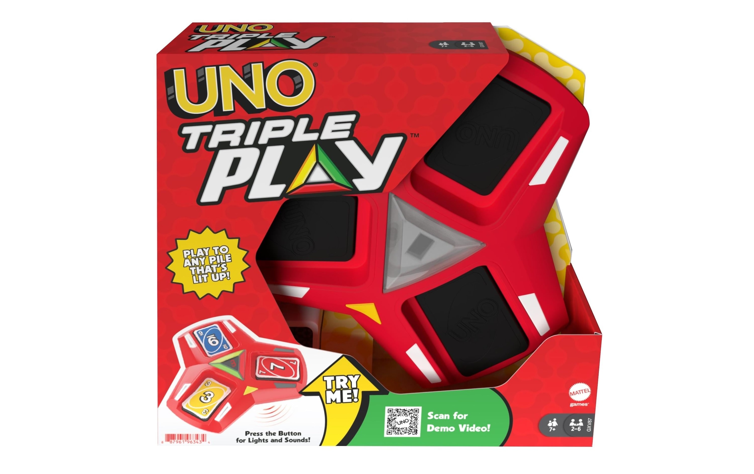 Mattel games Spiel »Kartenspiel UNO Tripl«