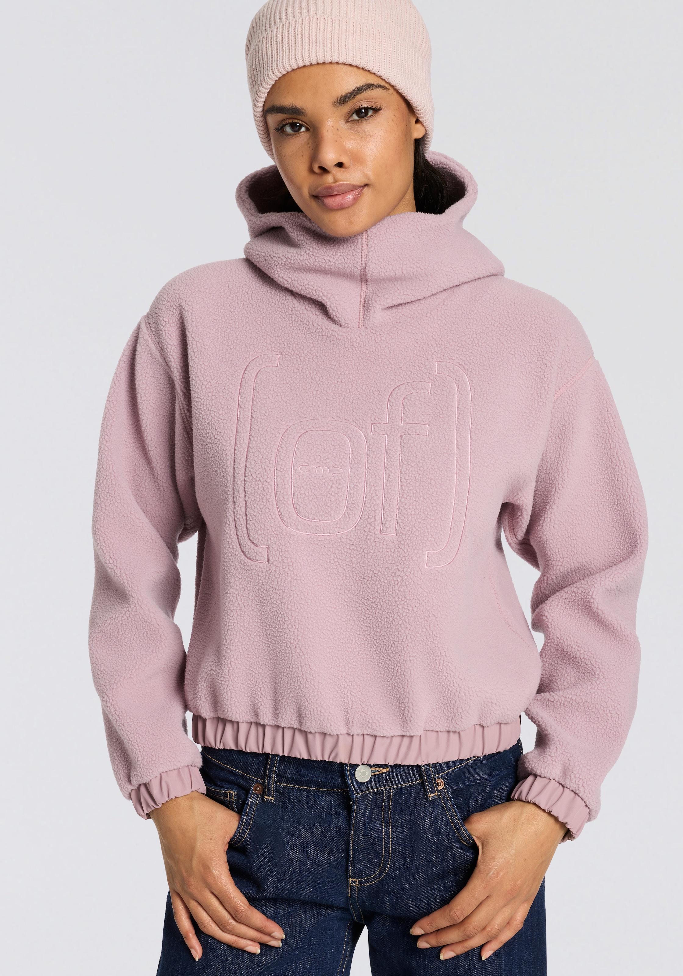 Cmp Damen Orchid Kapuzenpullover Mit Verstellbarer Kapuze, Für Sportmode Und Outdoormode, Aus Polyester