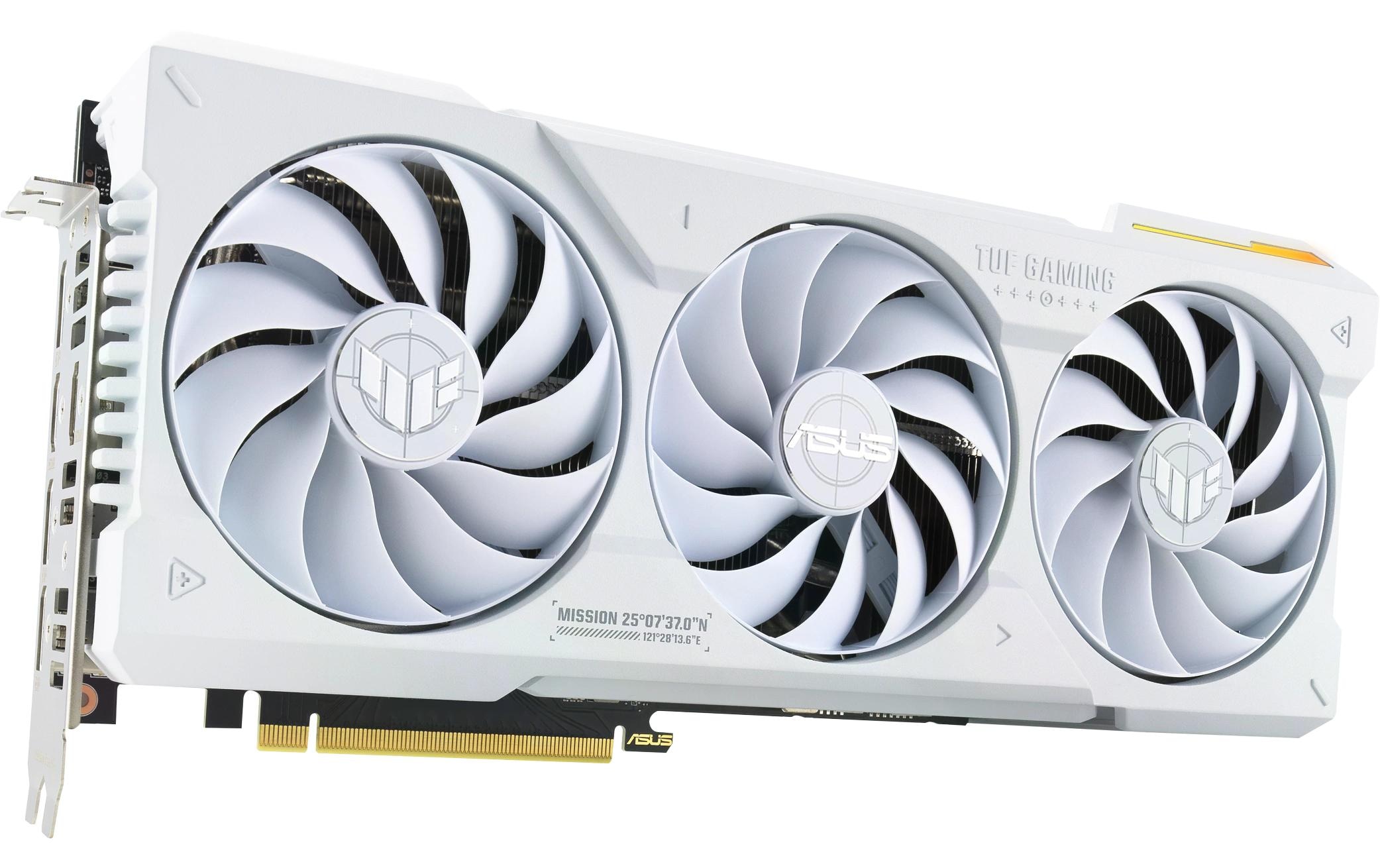 Asus Grafikkarte »TUF GeForce RTX 4070 Ti Super White OC Ed. 16 GB«, 16 GB, GDDR6X