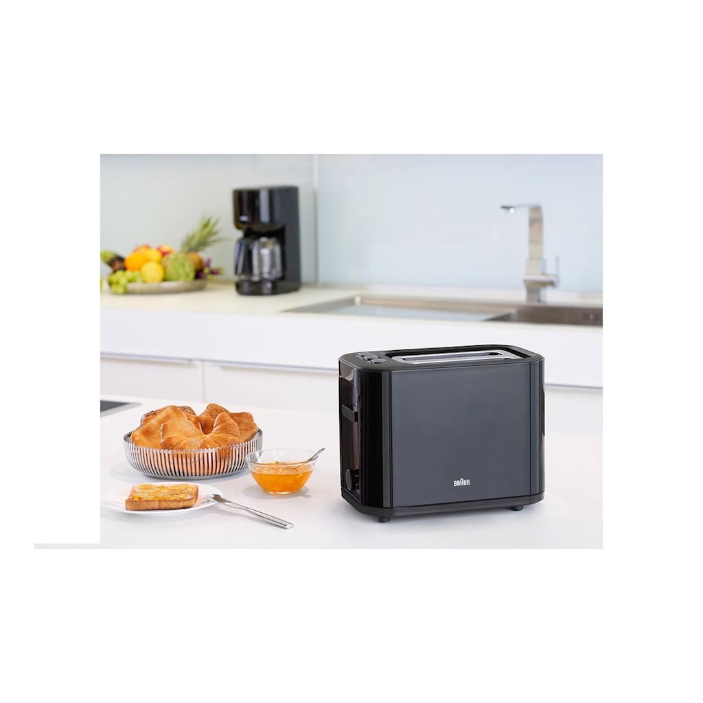 Braun Toaster »PureEase HT3010«, für 2 Scheiben, 1000 W